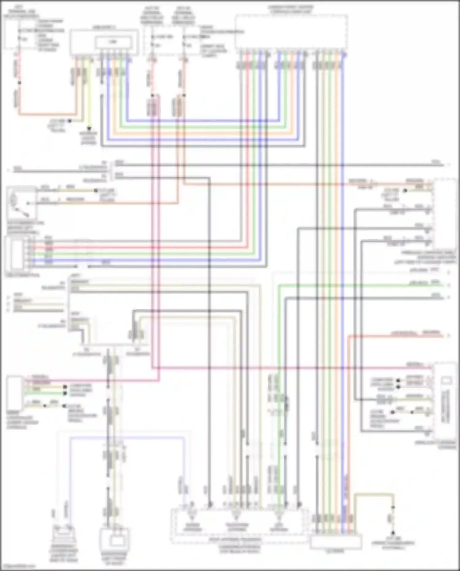 Wiring diagram red for BMW X5 G18 (2022-2023) (59 of 148)
