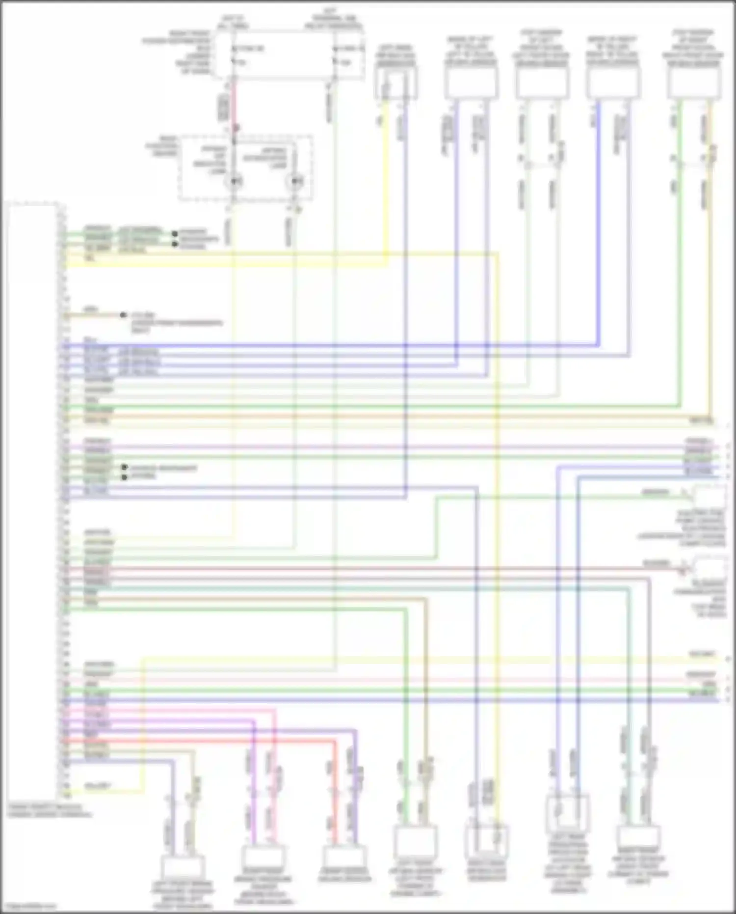 Wiring diagram telematic communication box for BMW X5 G18 (2022-2023) (3 of 3)