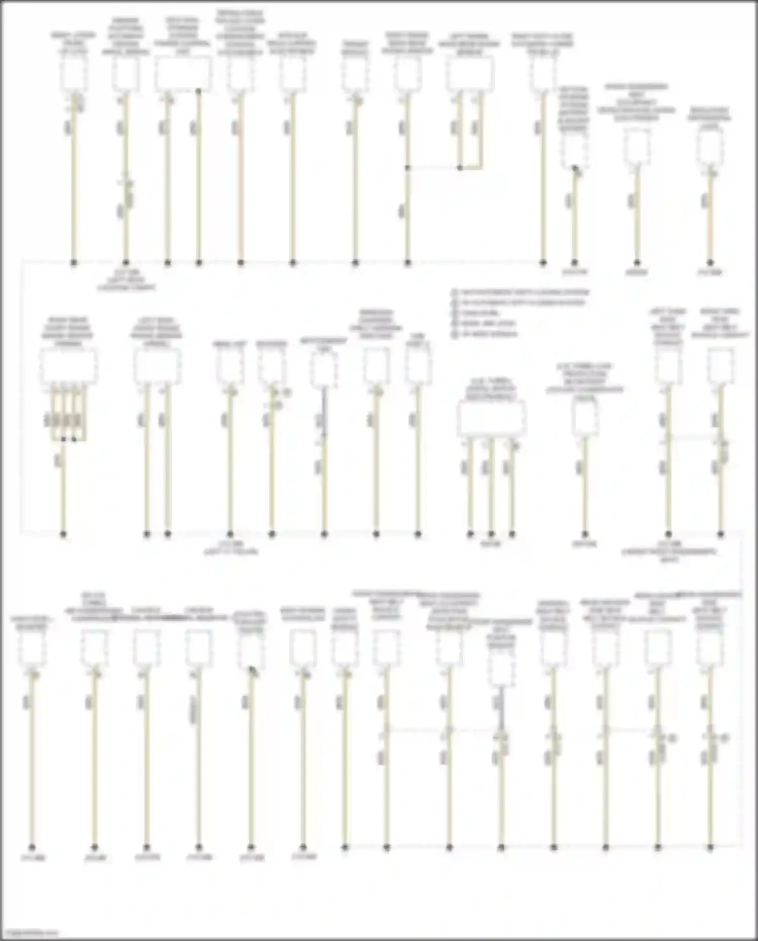 Wiring diagram trailer module for BMW X5 G18 (2022-2023) (2 of 6)