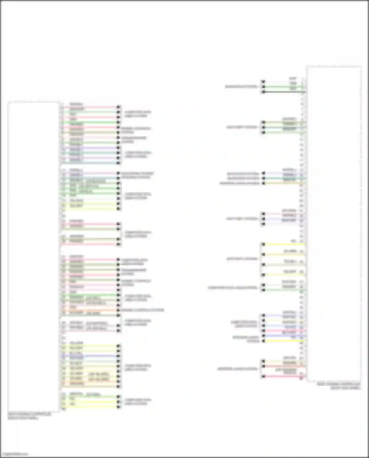 Wiring diagram transmissions system for BMW X5 G18 (2022-2023) (1 of 2)