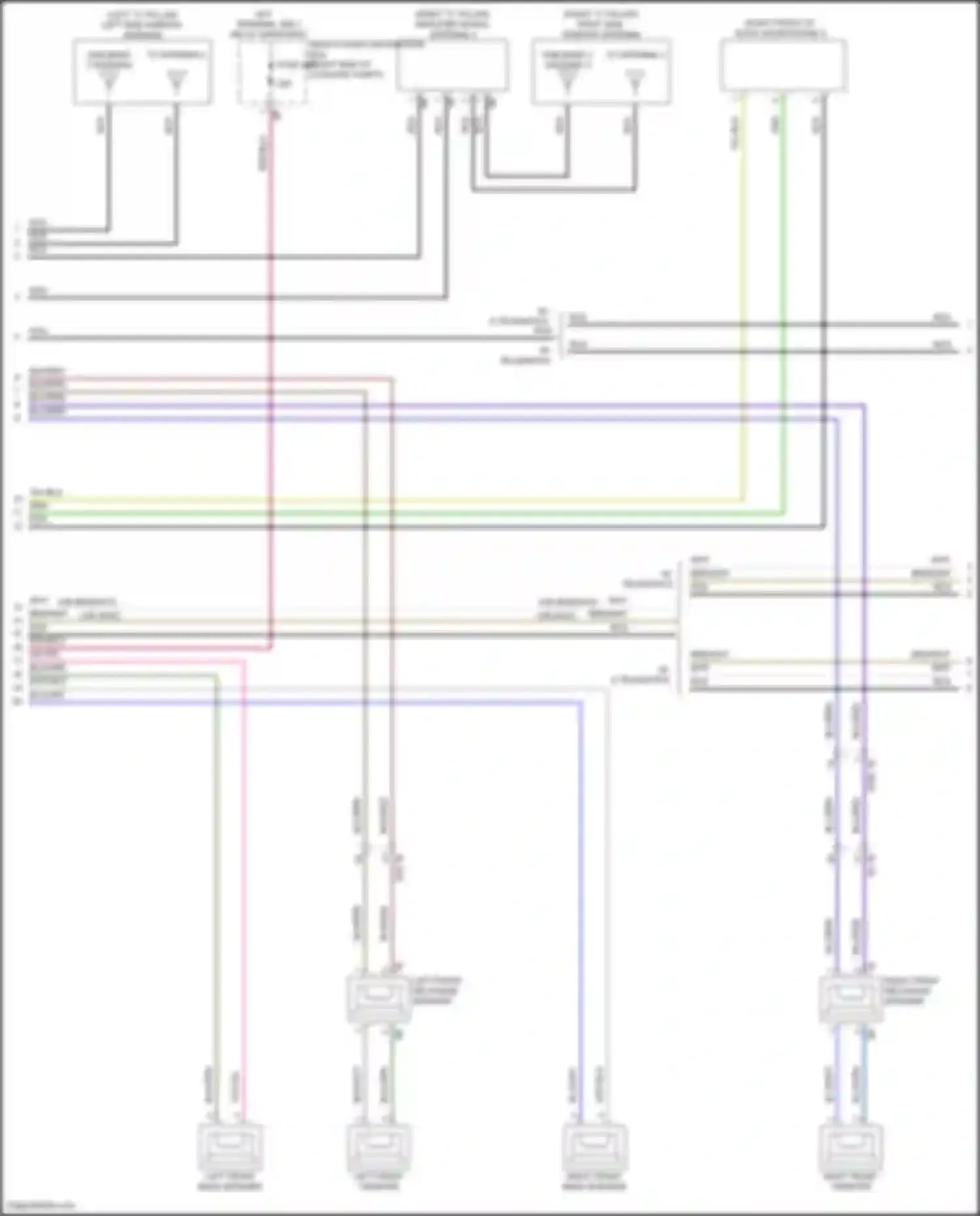 Wiring diagram wht/blk for BMW X5 G18 (2022-2023) (2 of 12)