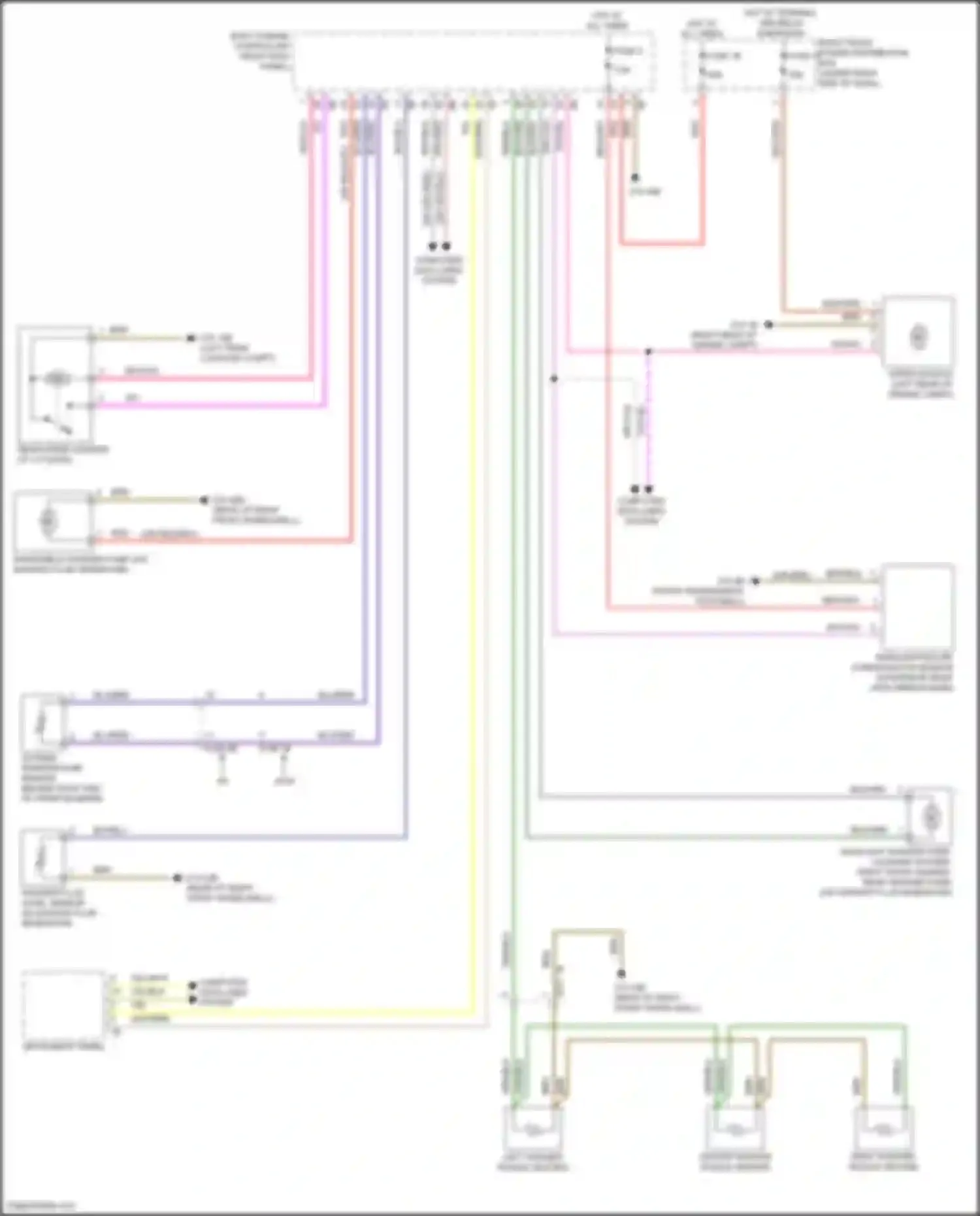 Wiring diagram yel/blk for BMW X5 G18 (2022-2023) (46 of 52)