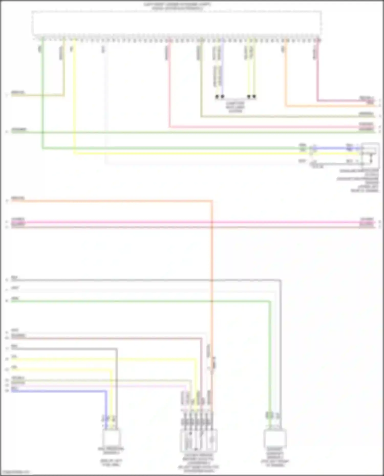 Wiring diagram yel/blu for BMW X5 G18 (2022-2023) (34 of 37)