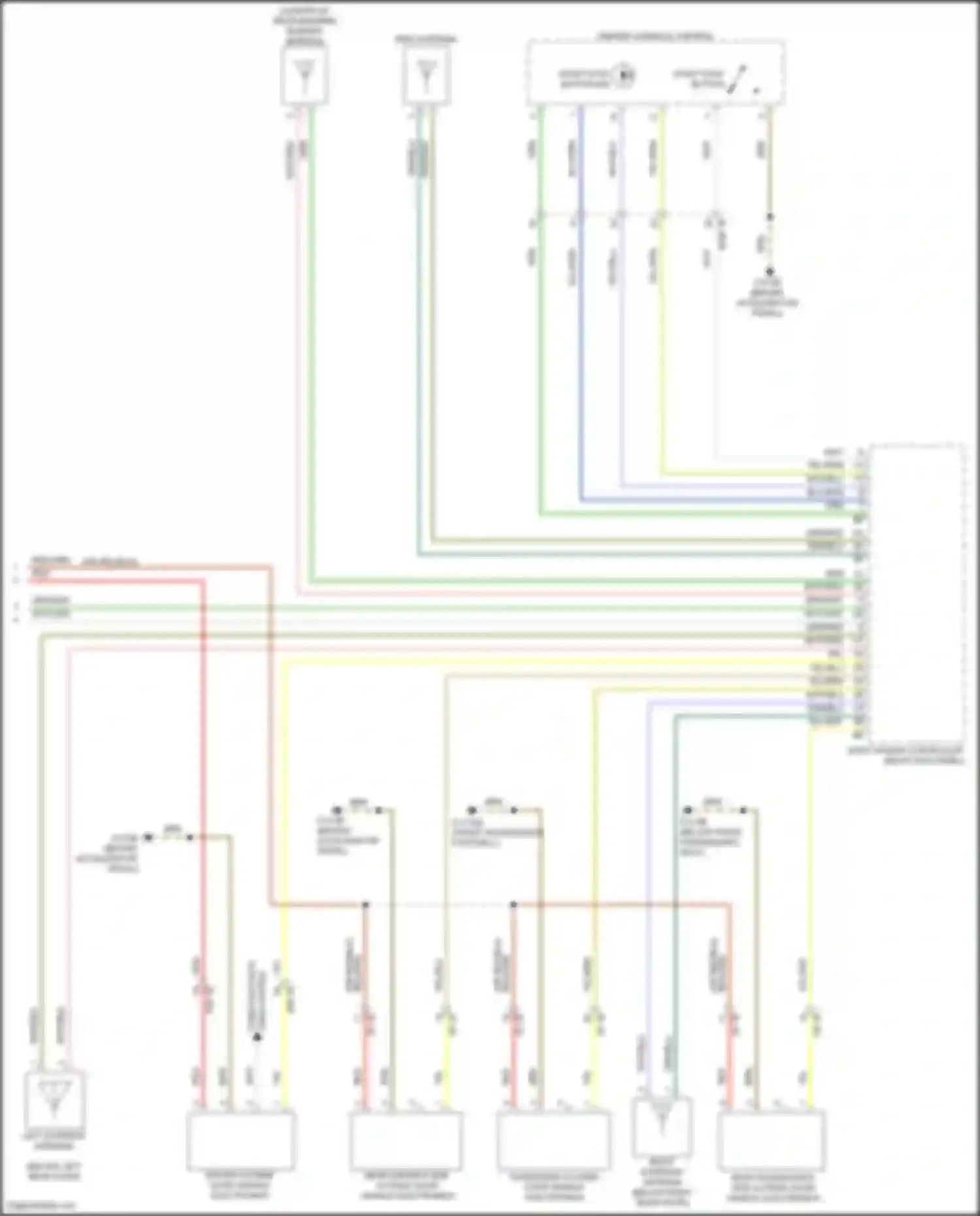 Wiring diagram yel/gry for BMW X5 G18 (2022-2023) (11 of 36)