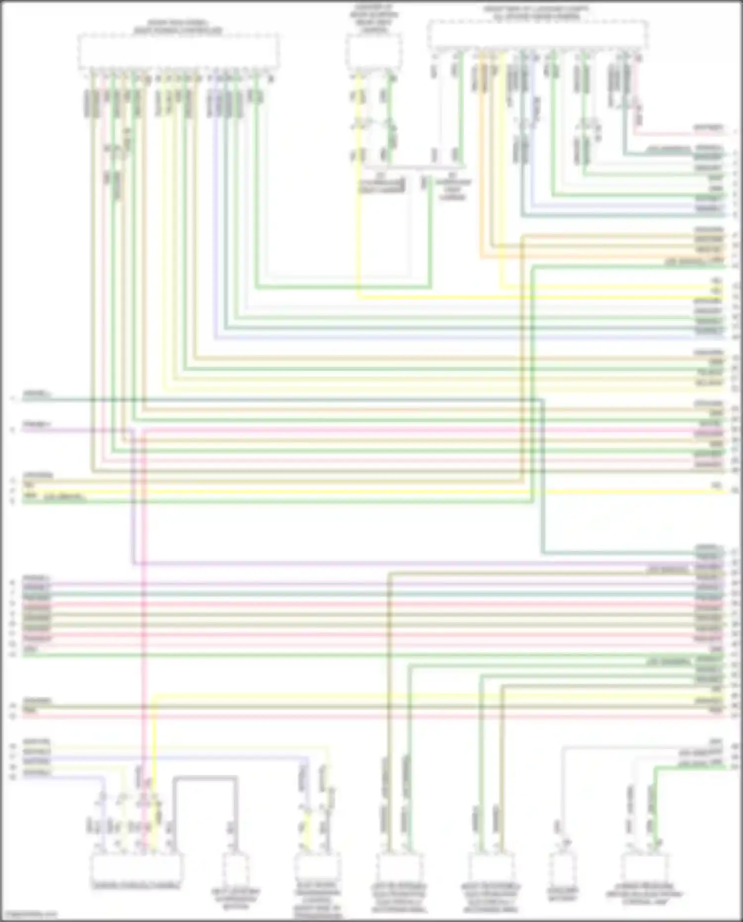 X6 M BMW F96 facelift (2023-2024): High/low bus circuit (2 of 10)