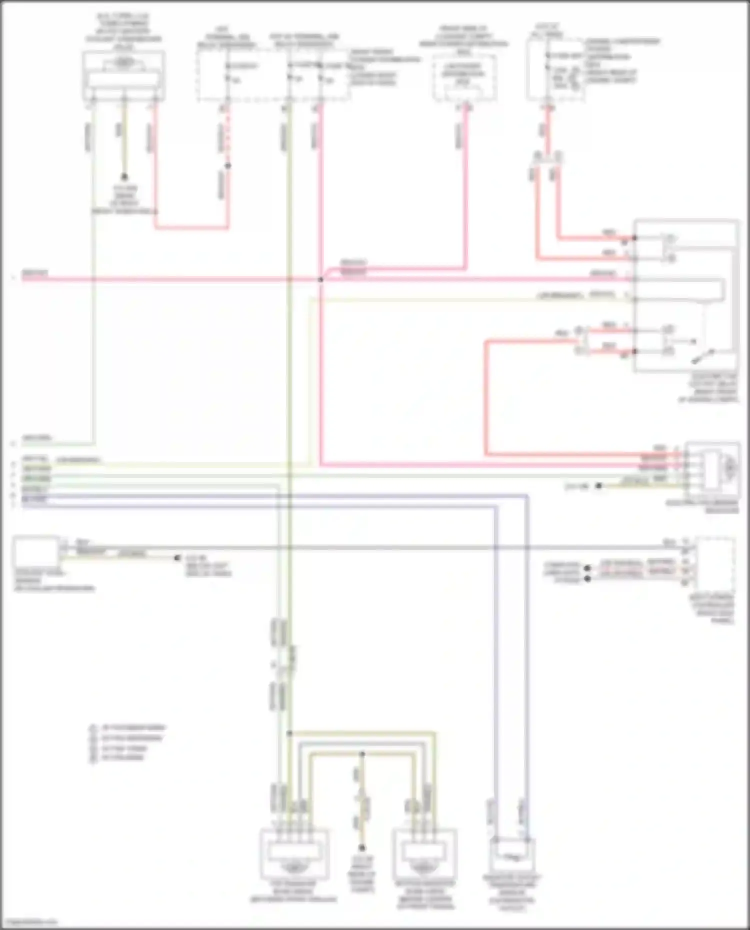 X6 M BMW F96 facelift (2023-2024): Cooling fan circuit (2 of 2)