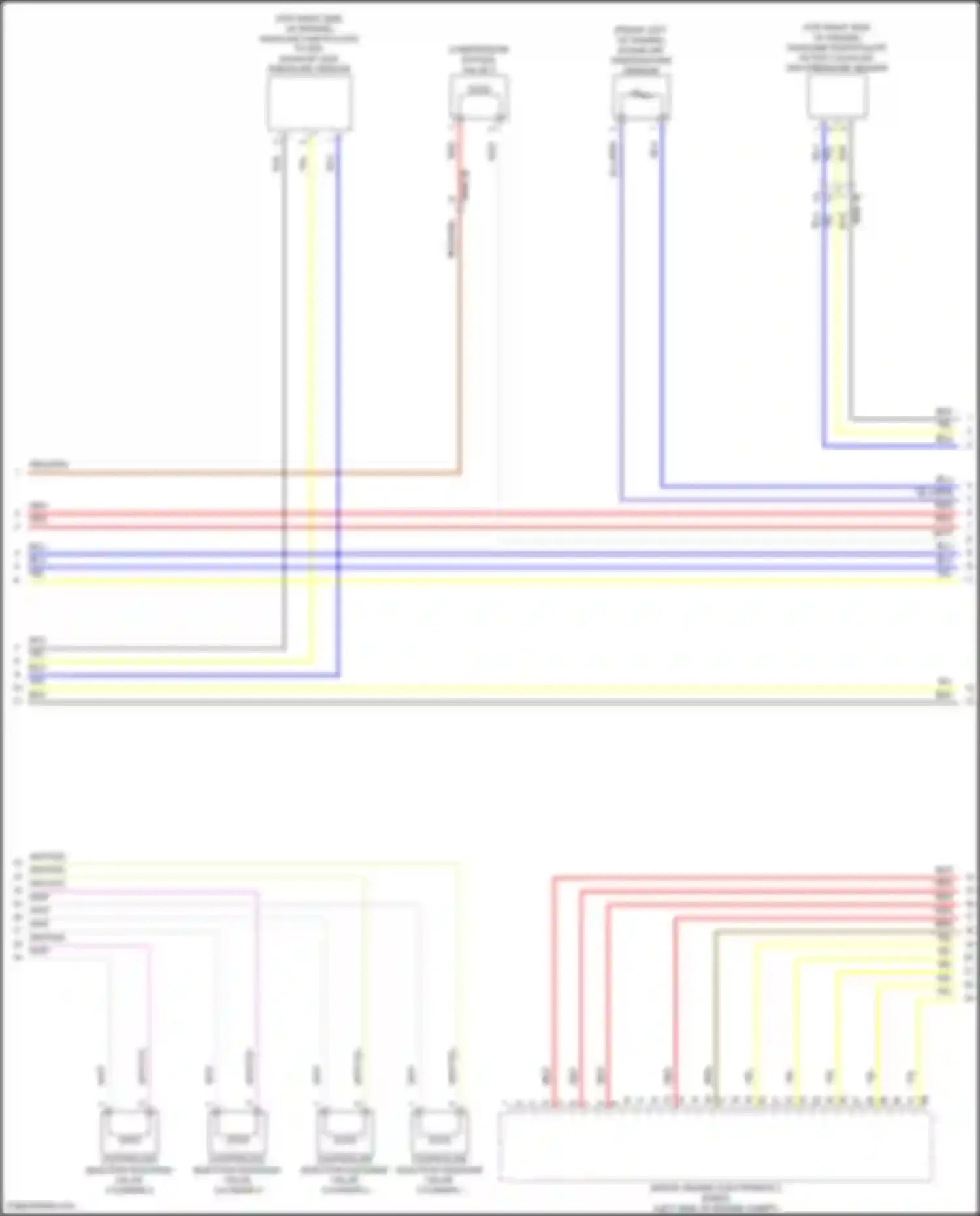 X6 M BMW F96 facelift (2023-2024): Wiring diagram engine performance 4.4l turbo hybrid (6 of 11)