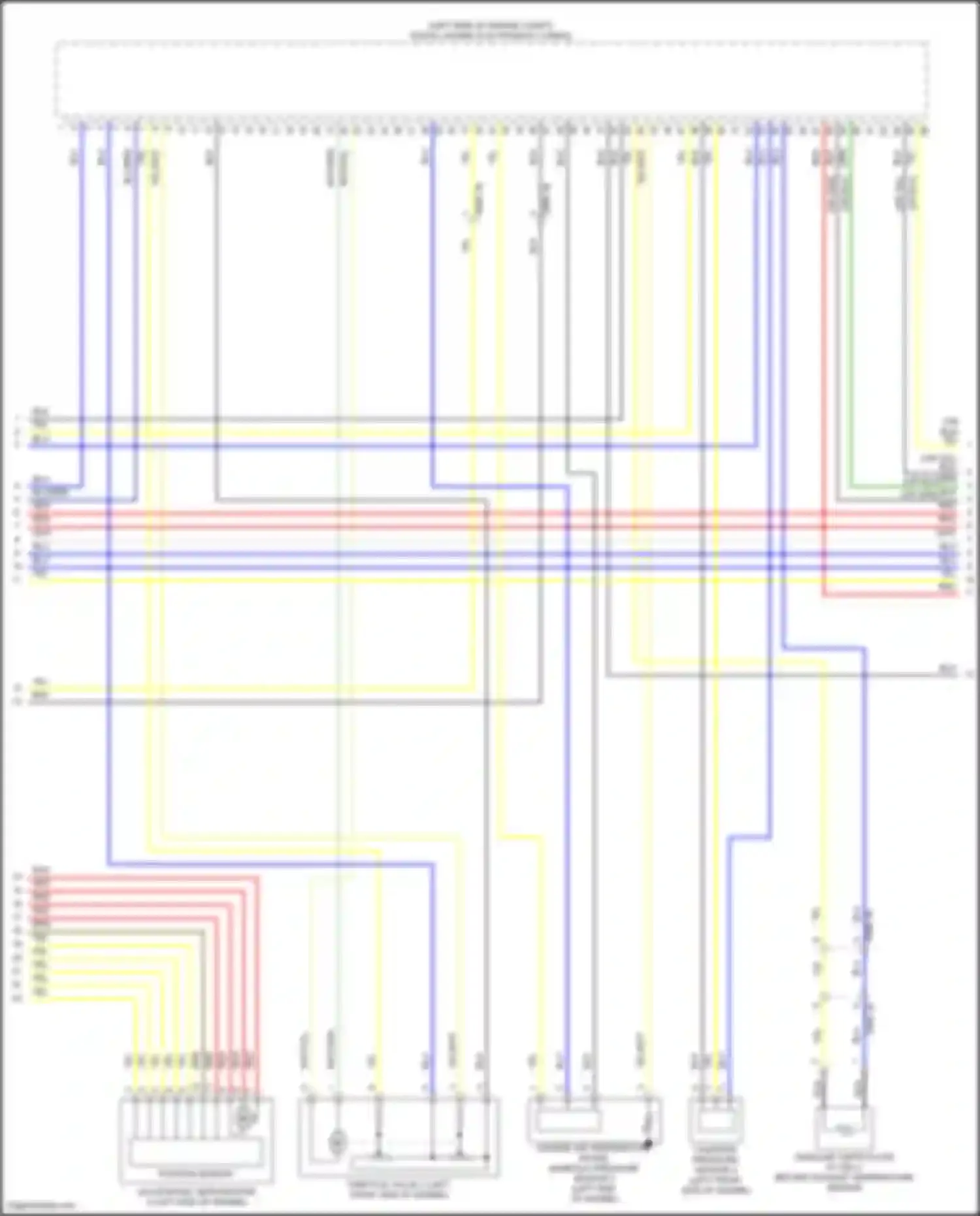 X6 M BMW F96 facelift (2023-2024): Wiring diagram engine performance 4.4l turbo hybrid (7 of 11)