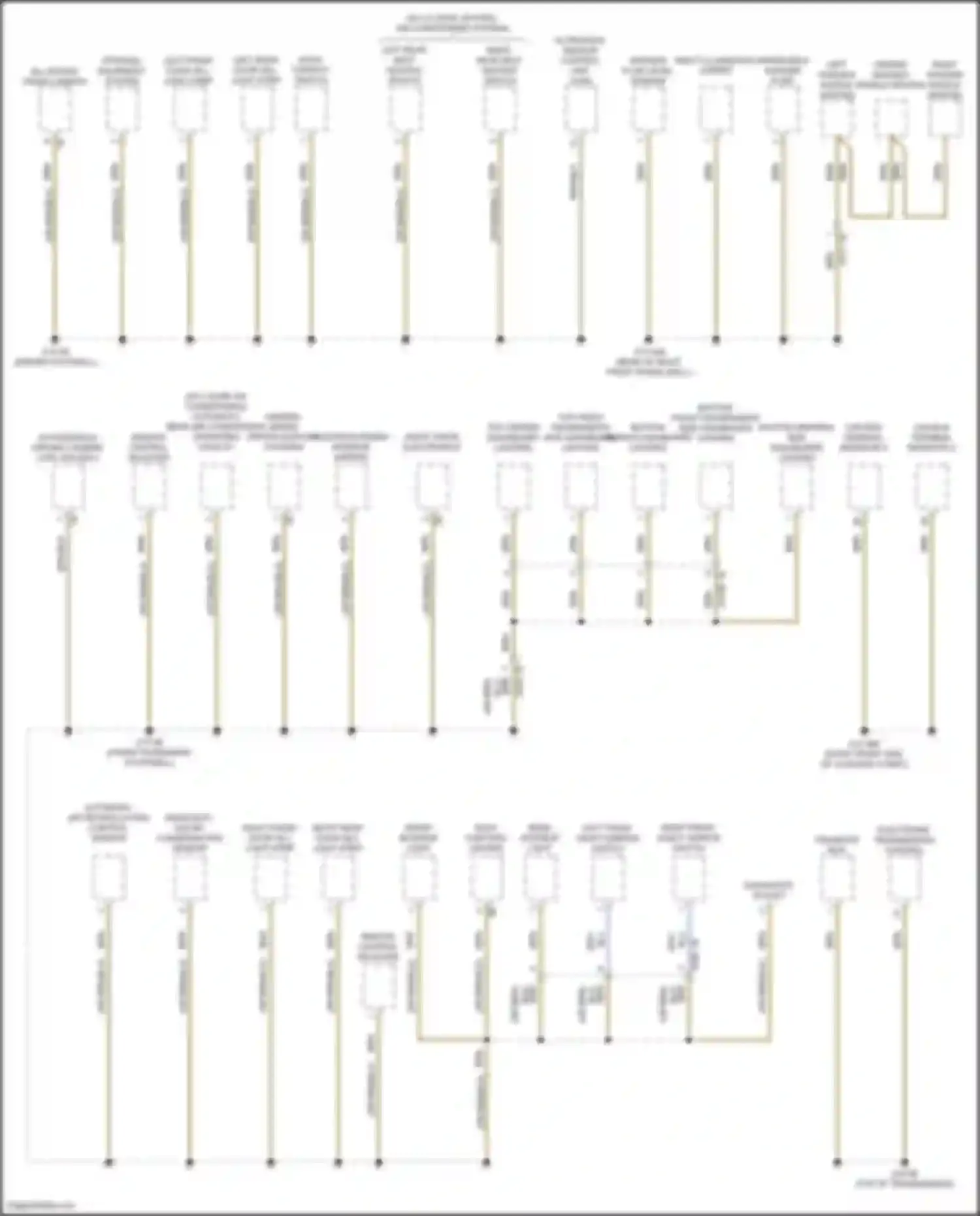 X6 M BMW F96 facelift (2023-2024): Ground distribution circuit (5 of 7)