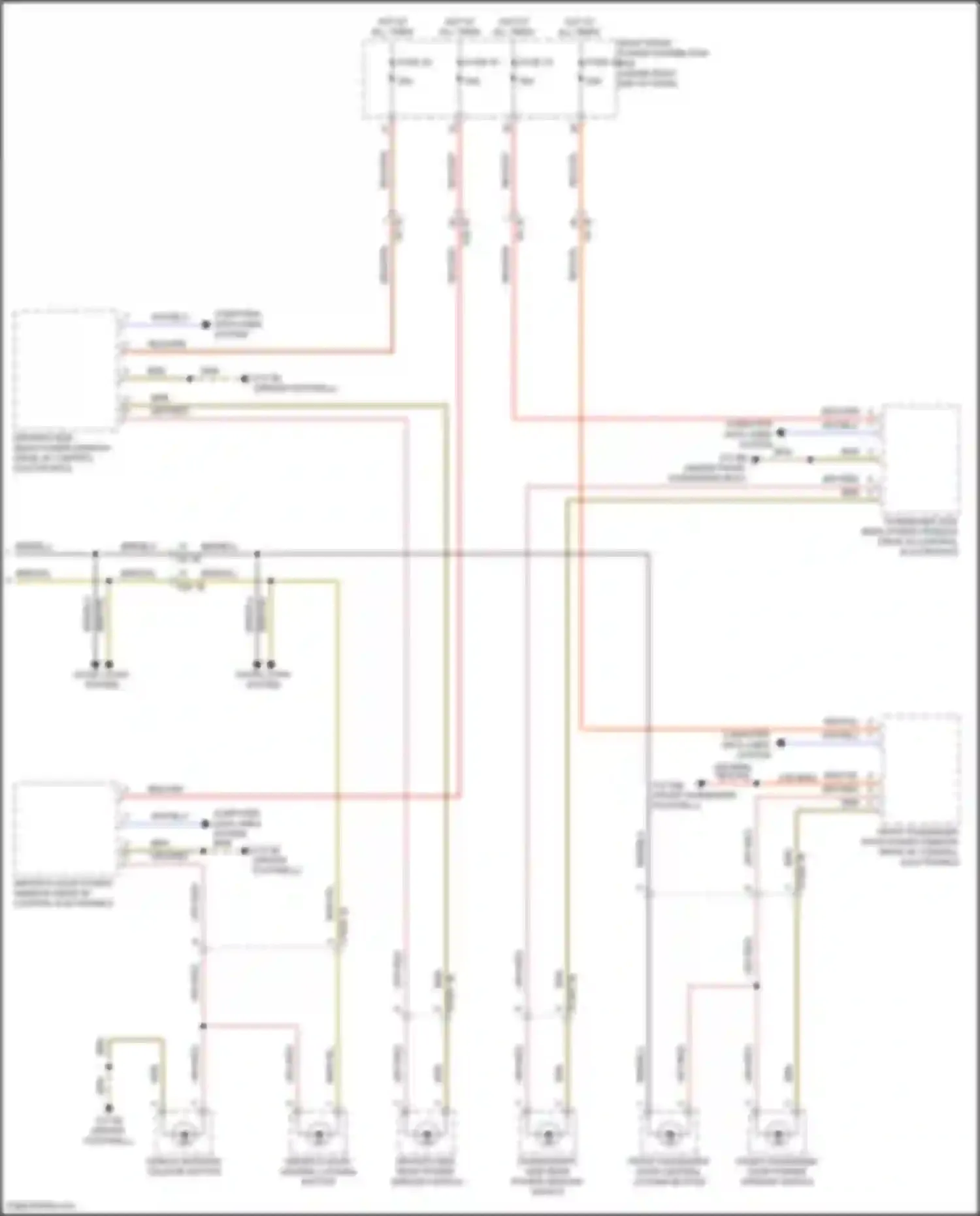 X6 M BMW F96 facelift (2023-2024): Instrument illumination circuit (2 of 2)