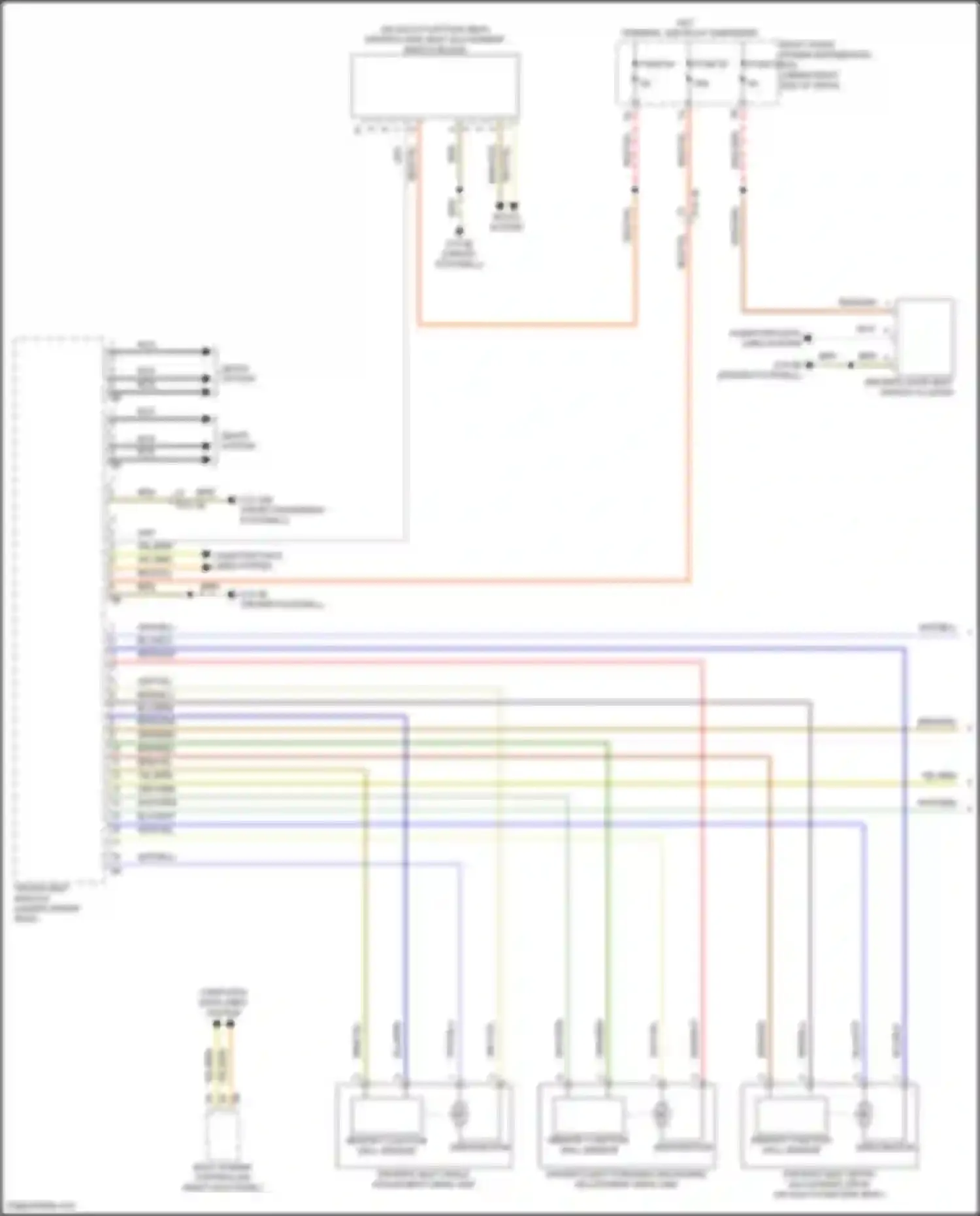 X6 M BMW F96 facelift (2023-2024): Driver"s memory seat circuit (1 of 2)