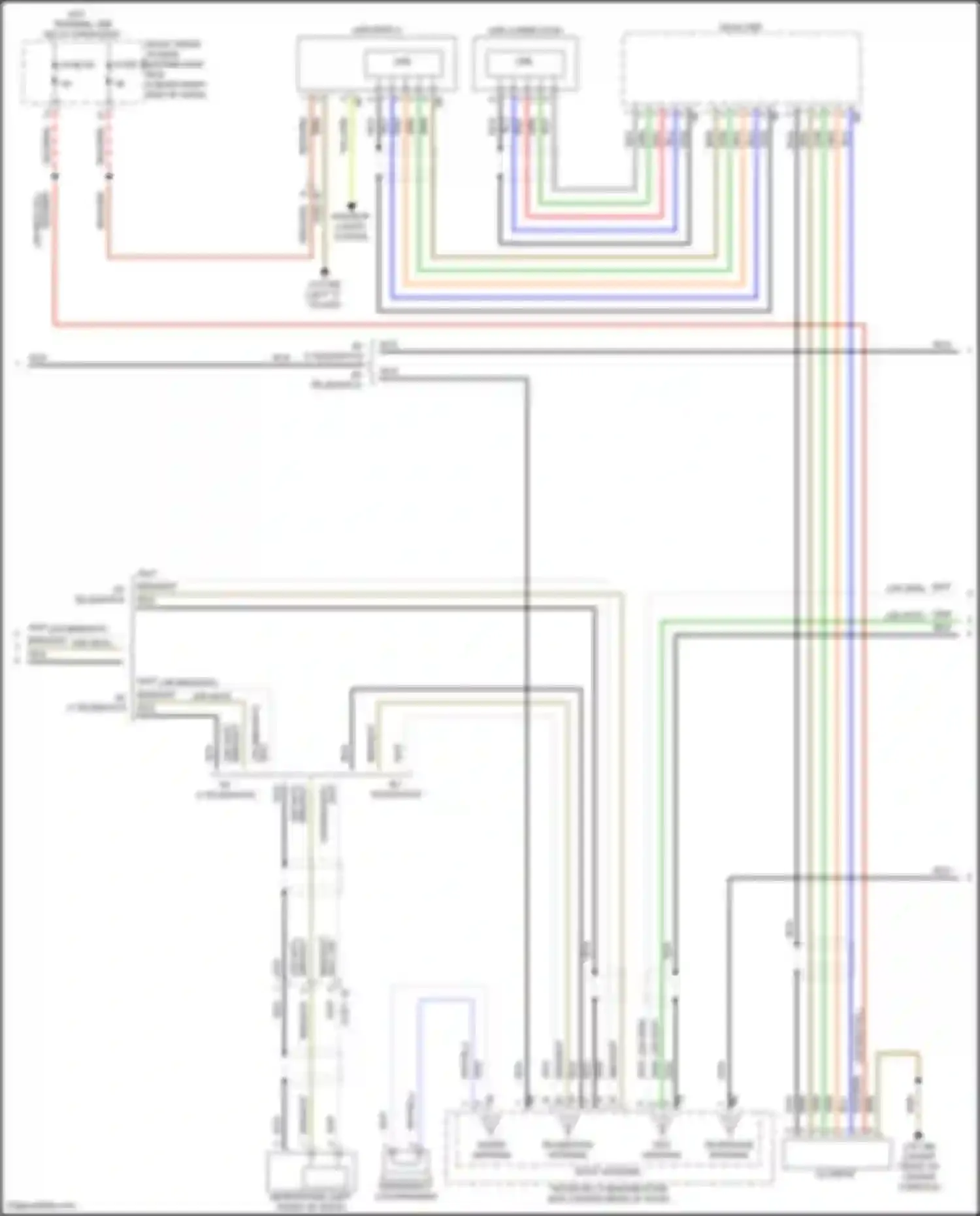X6 M BMW F96 facelift (2023-2024): Navigation circuit, mid level (3 of 6)