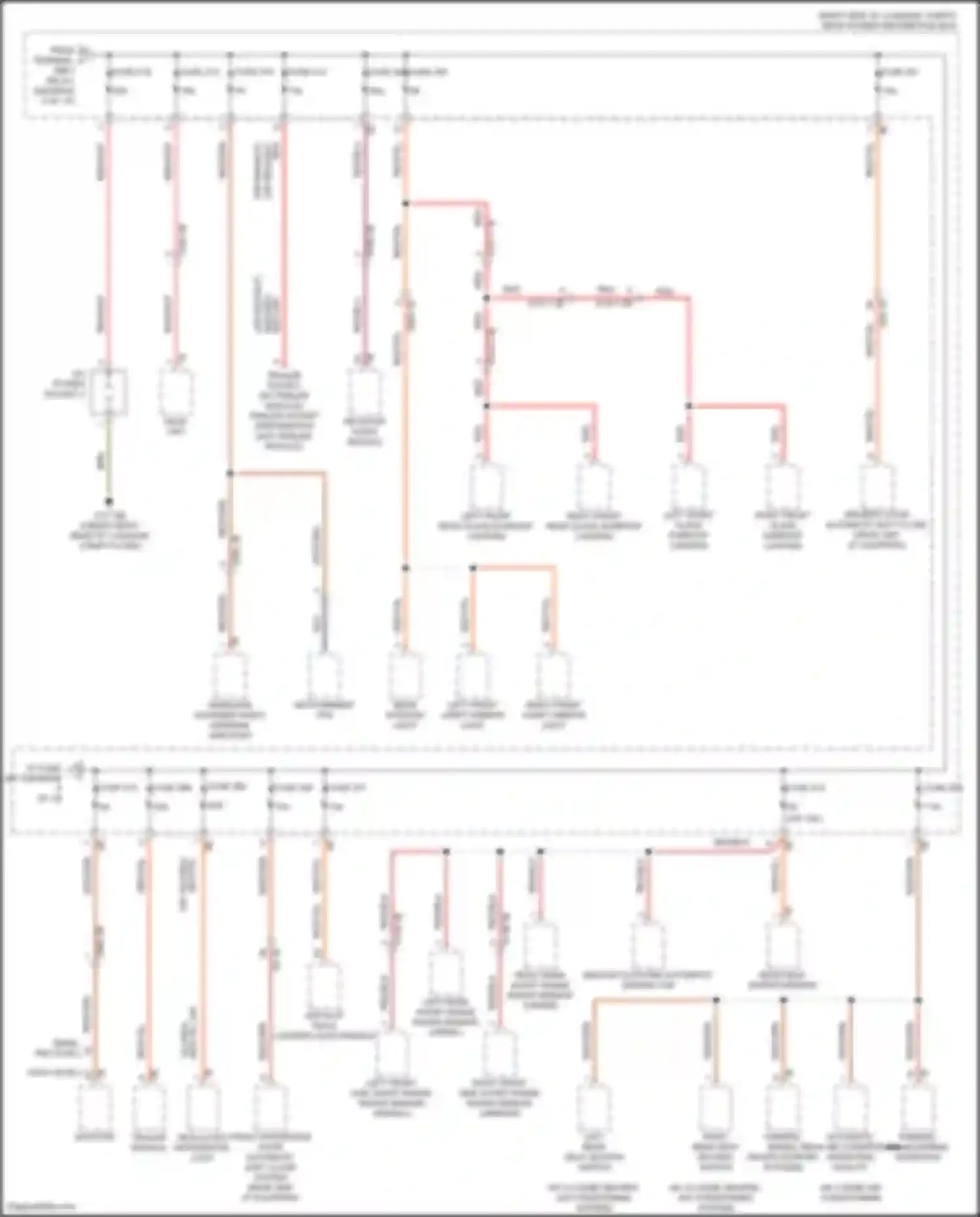 X6 M BMW F96 facelift (2023-2024): Power distribution circuit (7 of 10)