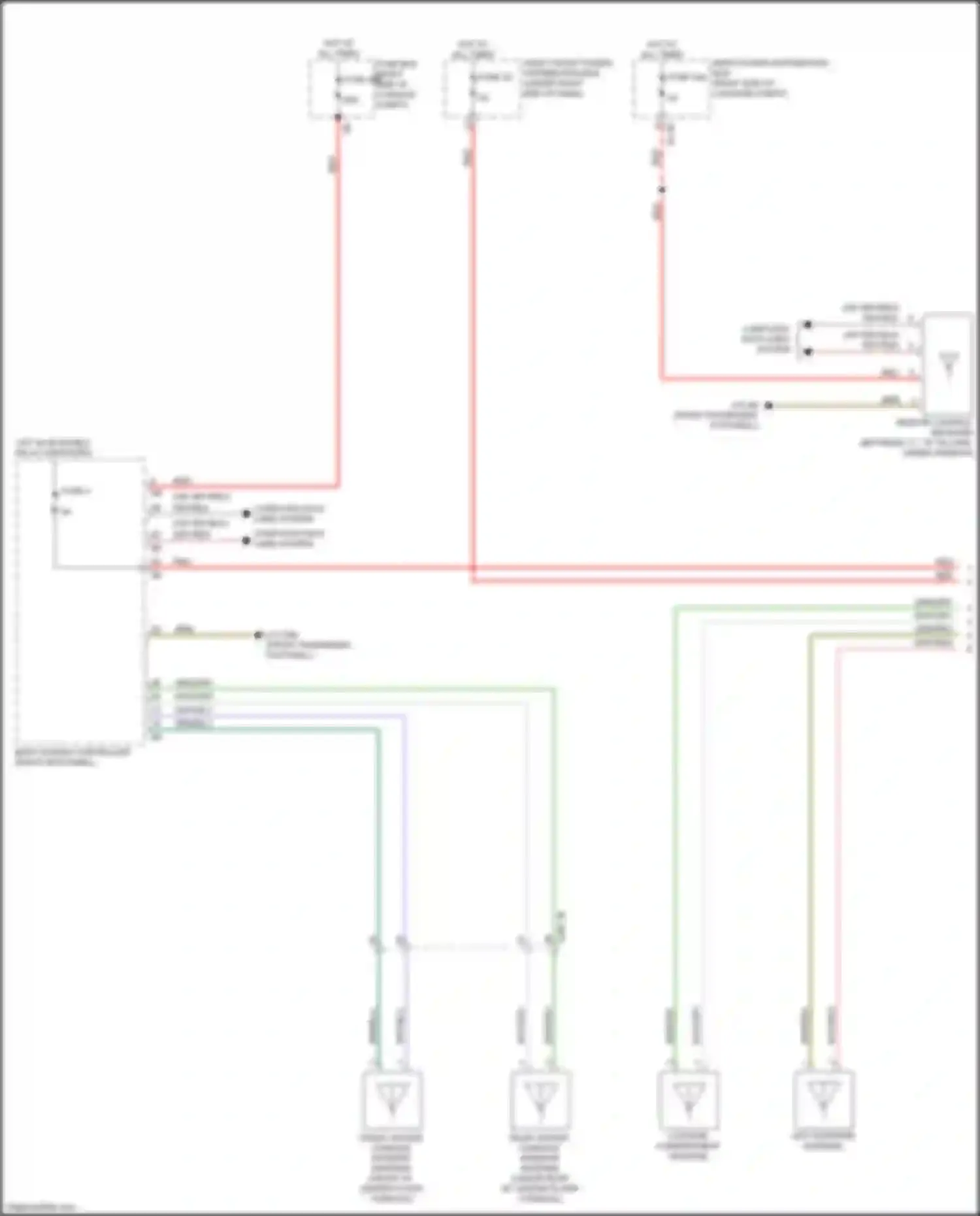X6 M BMW F96 (2019-2023): Access/start circuit (1 of 2)