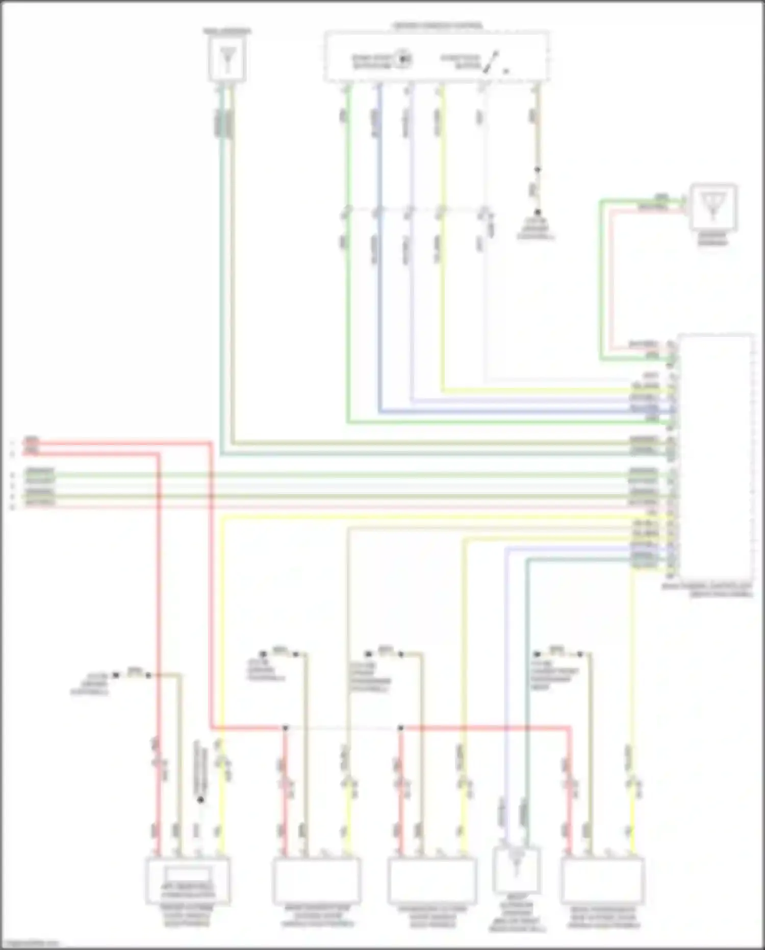X6 M BMW F96 (2019-2023): Access/start circuit (2 of 2)