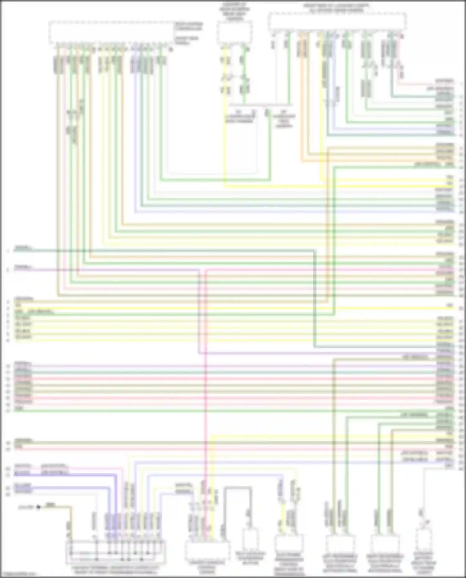 X6 M BMW F96 (2019-2023): High/low bus circuit (2 of 10)