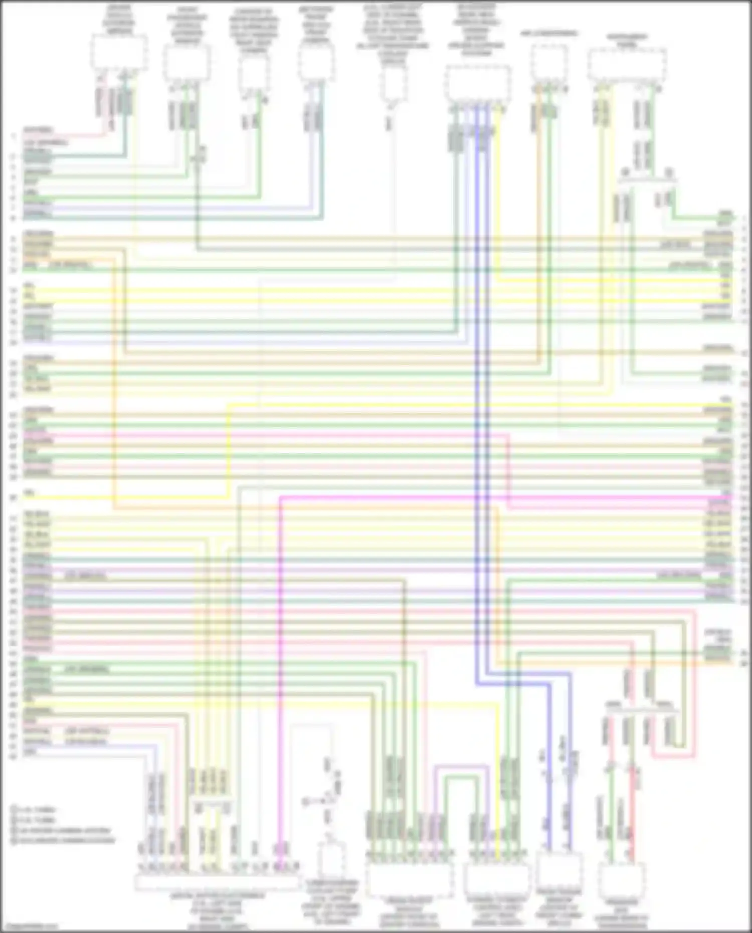 X6 M BMW F96 (2019-2023): High/low bus circuit (3 of 10)