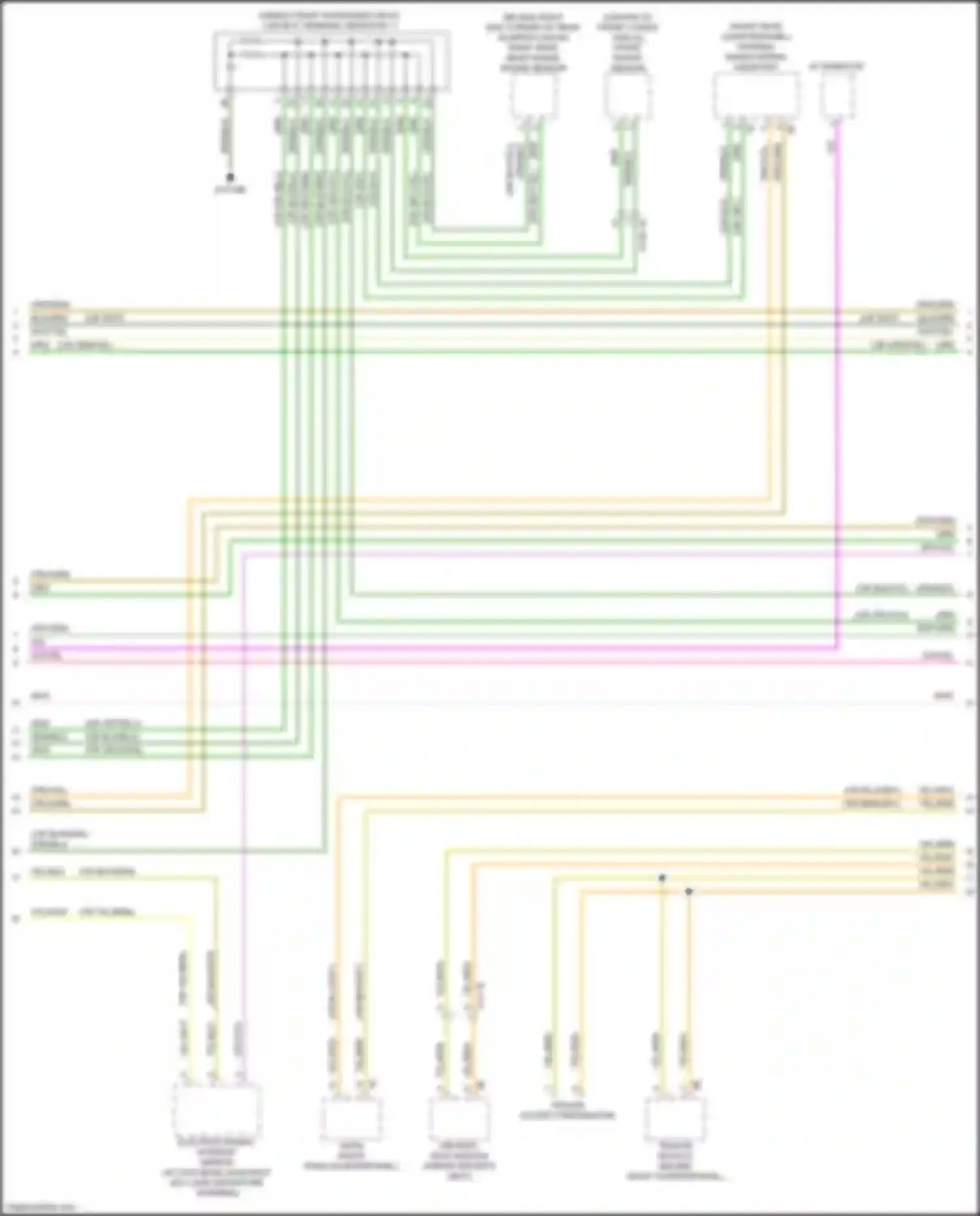 X6 M BMW F96 (2019-2023): High/low bus circuit (5 of 10)