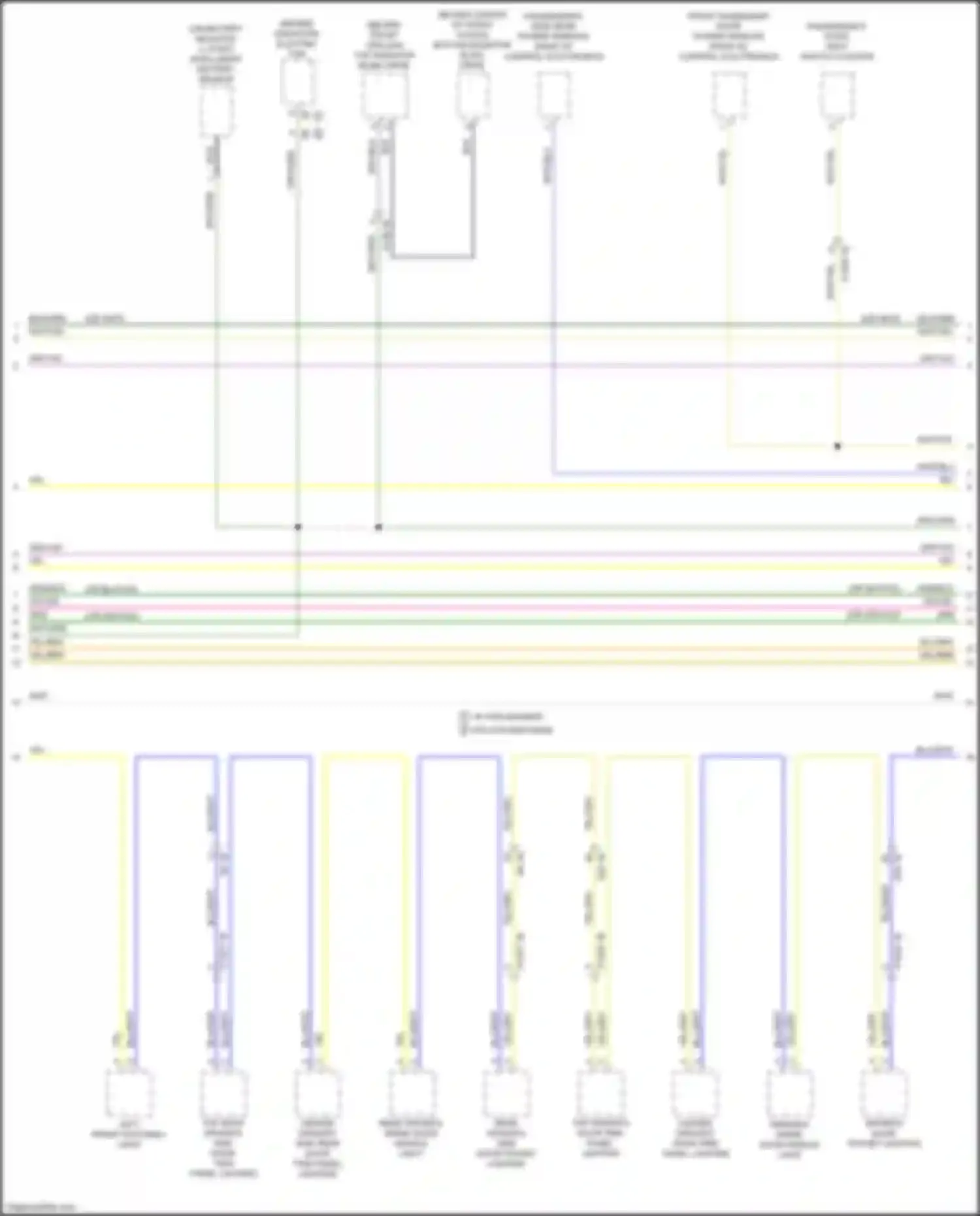 X6 M BMW F96 (2019-2023): High/low bus circuit (8 of 10)