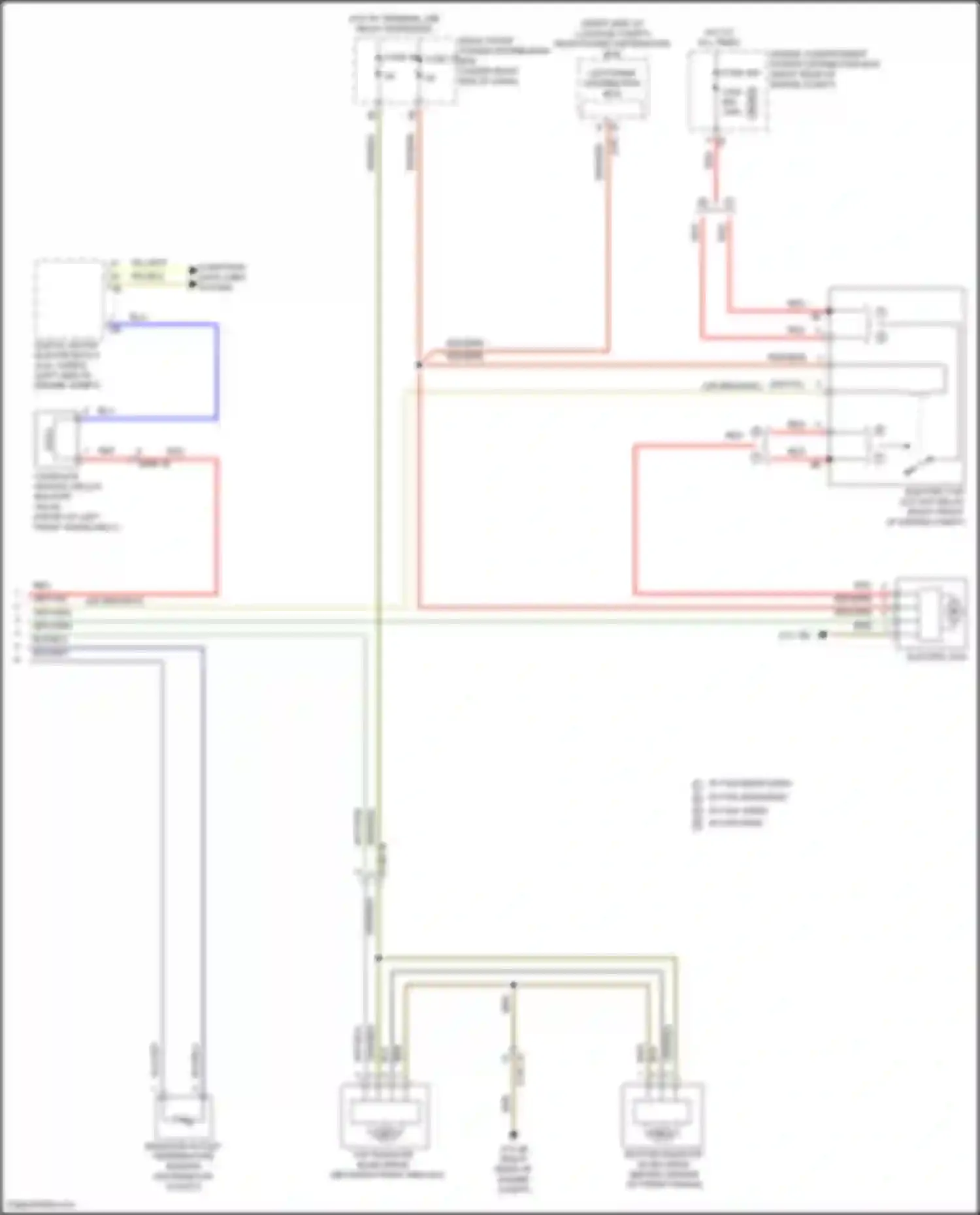 X6 M BMW F96 (2019-2023): Cooling fan circuit (2 of 2)