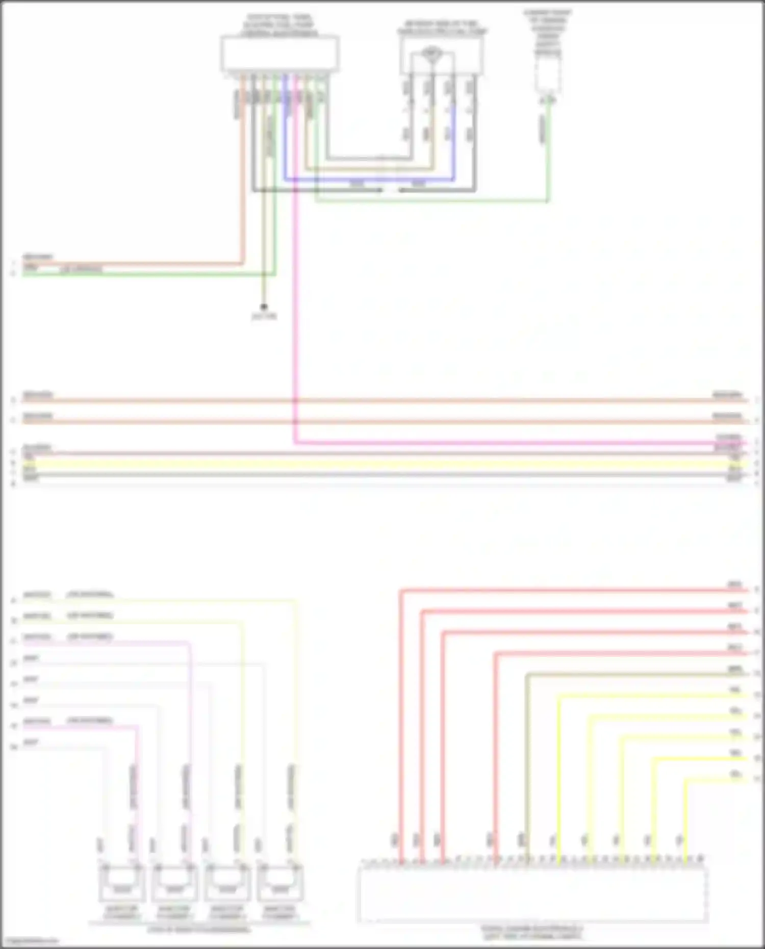 X6 M BMW F96 (2019-2023): Wiring diagram engine performance 4.4l turbo (6 of 11)