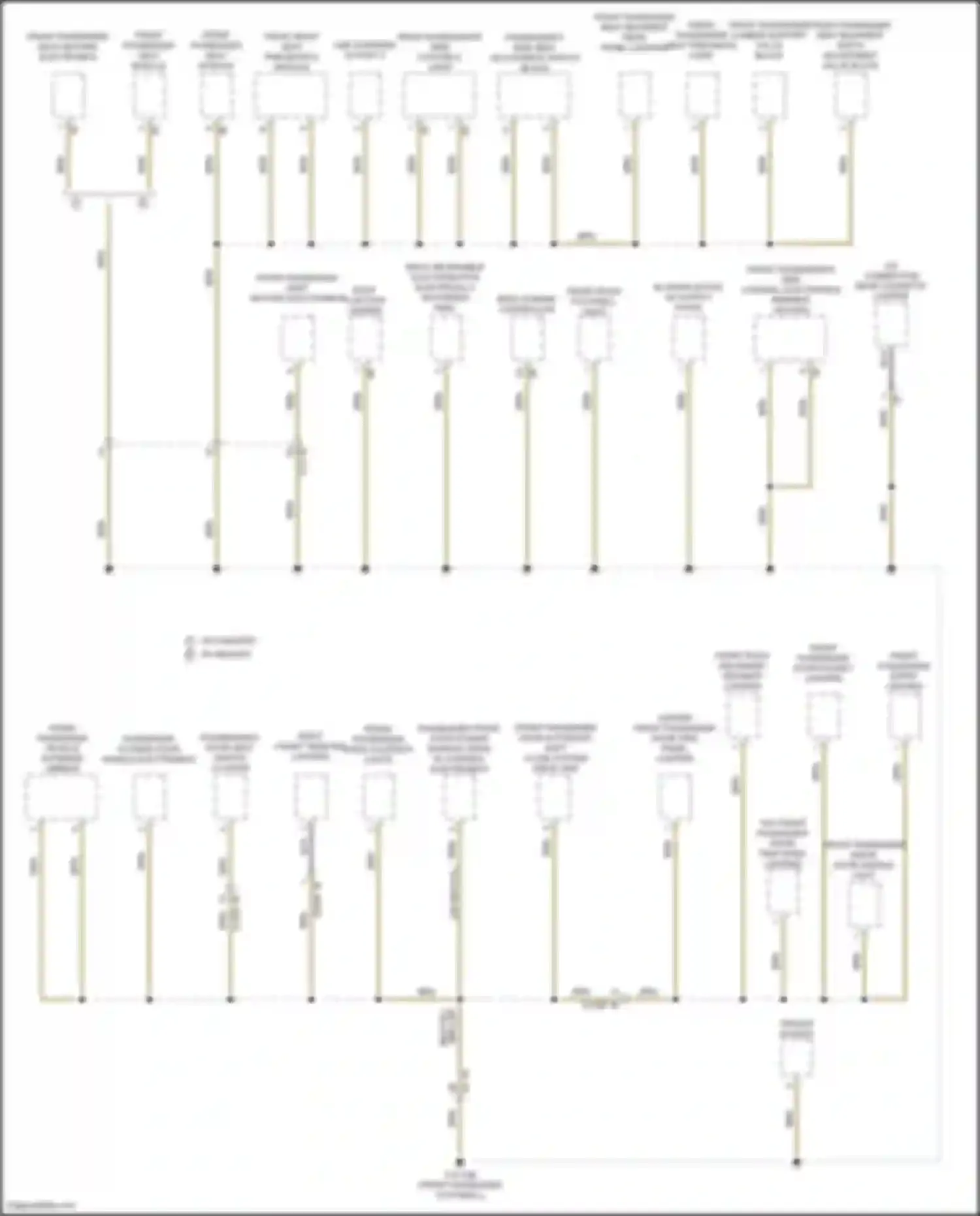 X6 M BMW F96 (2019-2023): Ground distribution circuit (4 of 7)