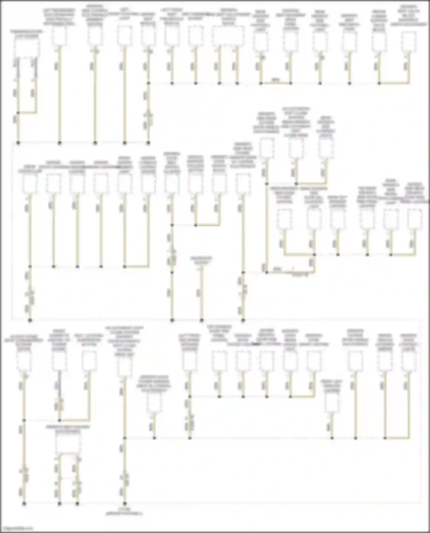 X6 M BMW F96 (2019-2023): Ground distribution circuit (6 of 7)