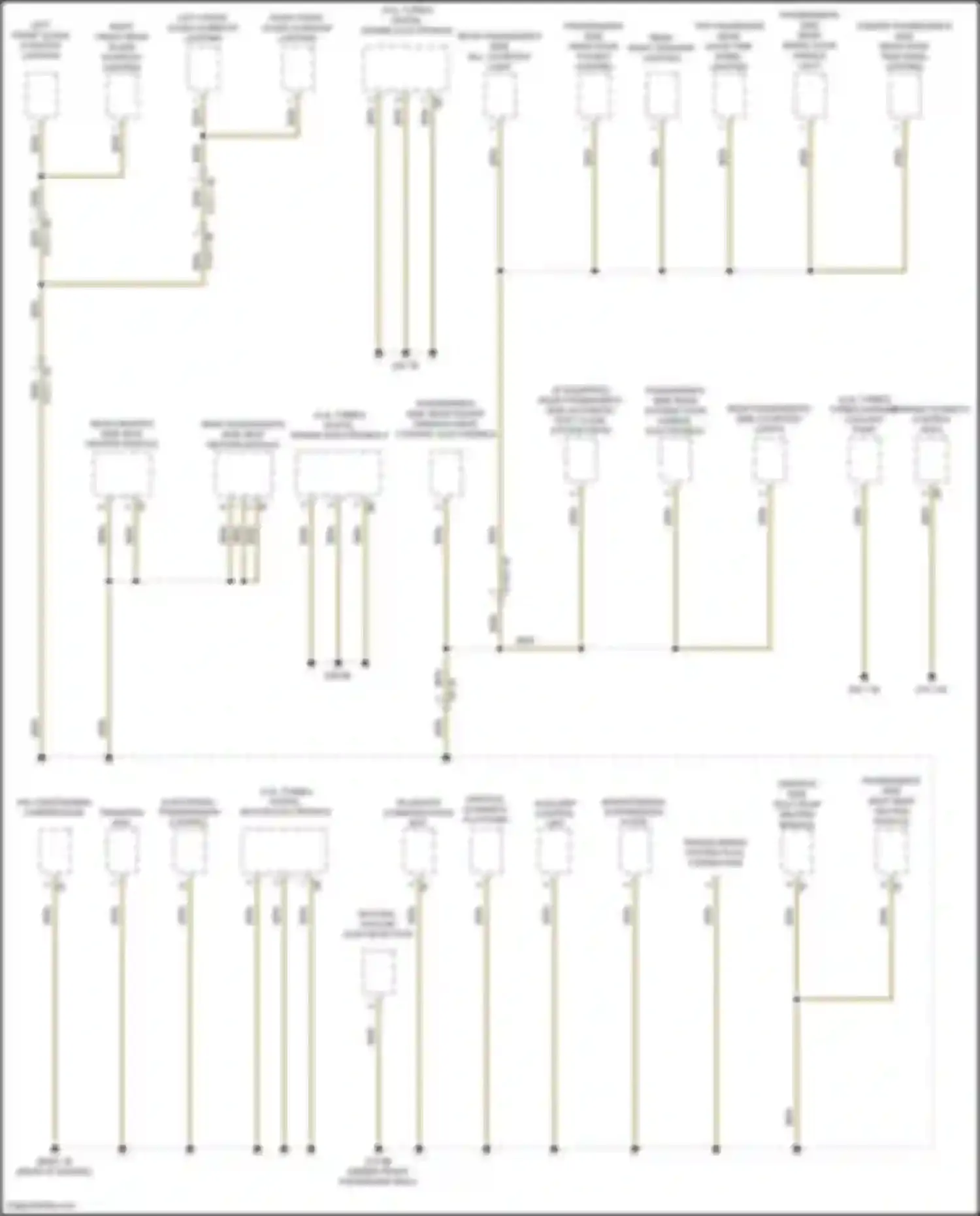 X6 M BMW F96 (2019-2023): Ground distribution circuit (7 of 7)
