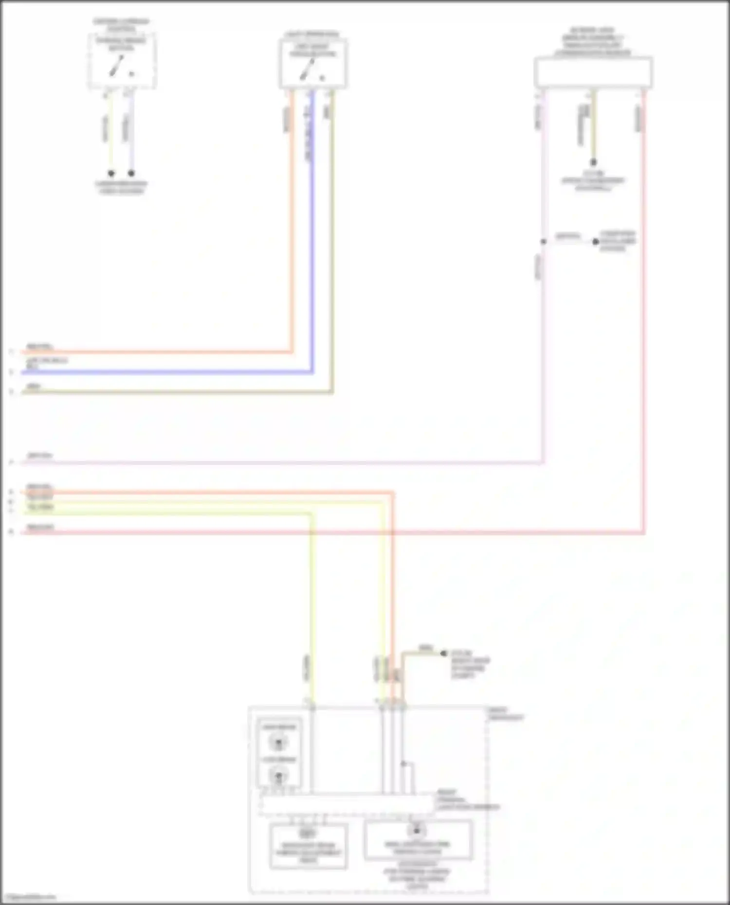 X6 M BMW F96 (2019-2023): Headlights circuit (2 of 2)