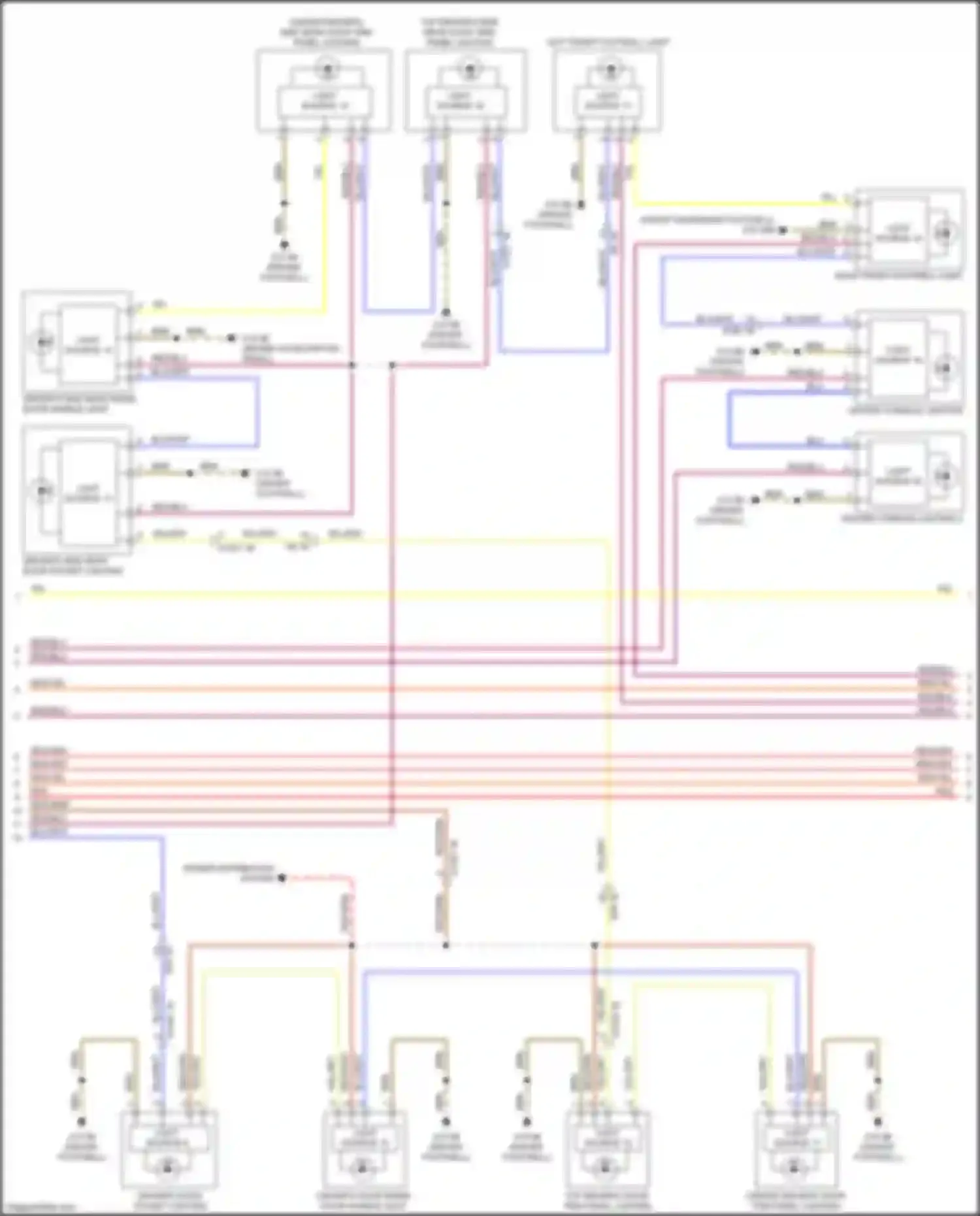 X6 M BMW F96 (2019-2023): Courtesy lamps circuit (5 of 6)