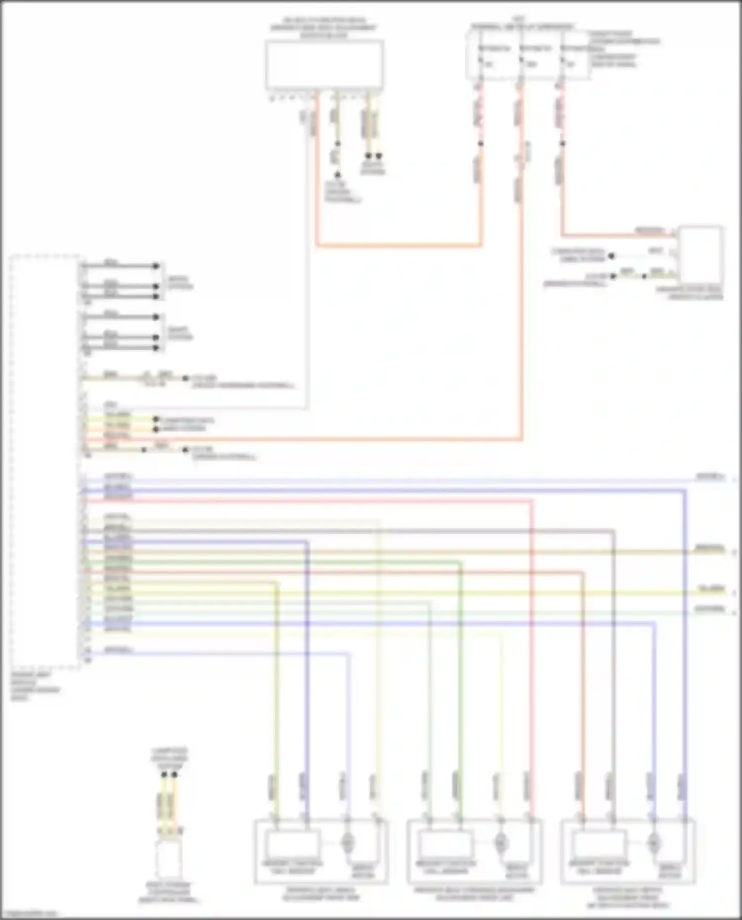 X6 M BMW F96 (2019-2023): Driver"s memory seat circuit (1 of 2)