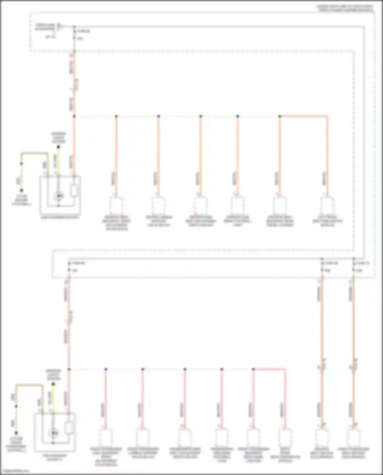 X6 M BMW F96 (2019-2023): Power distribution circuit (10 of 10)