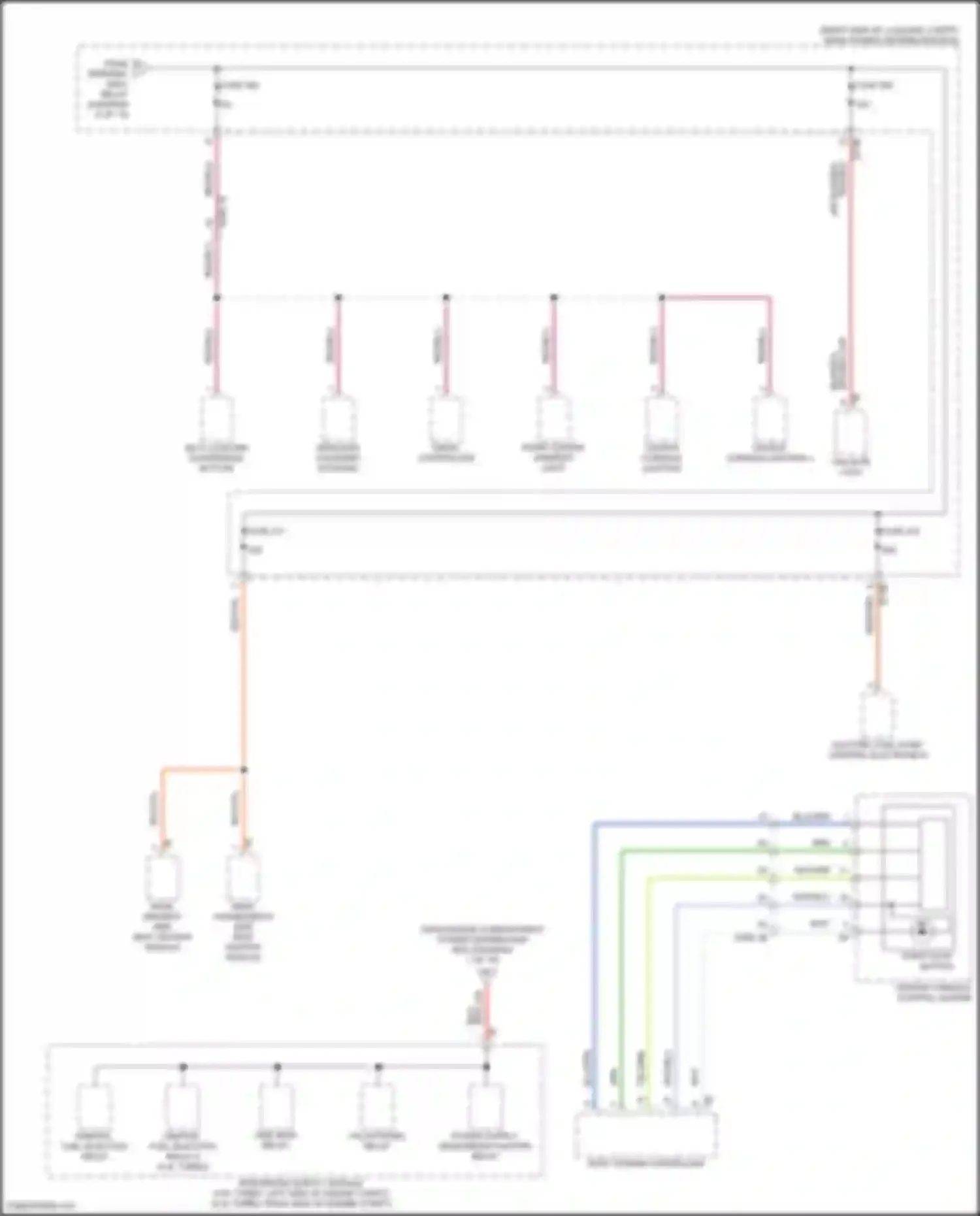 X6 M BMW F96 (2019-2023): Power distribution circuit (8 of 10)