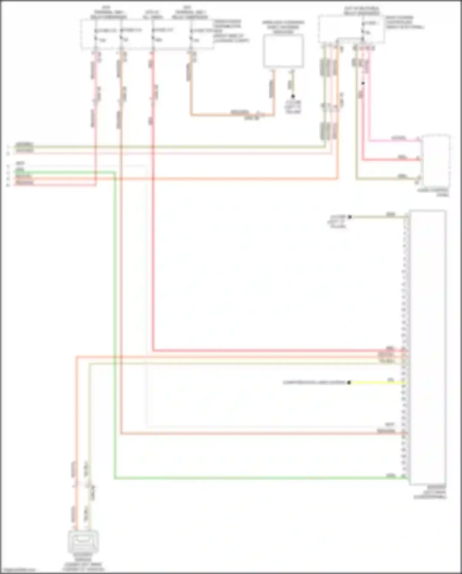 X6 M BMW F96 (2019-2023): Receiver audio module circuit, base (5 of 5)