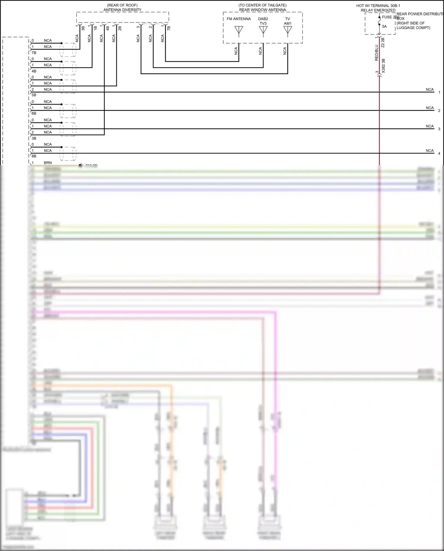 BMW X6 M F96 (2019-2023) blk wiring diagram  (8 of 78)