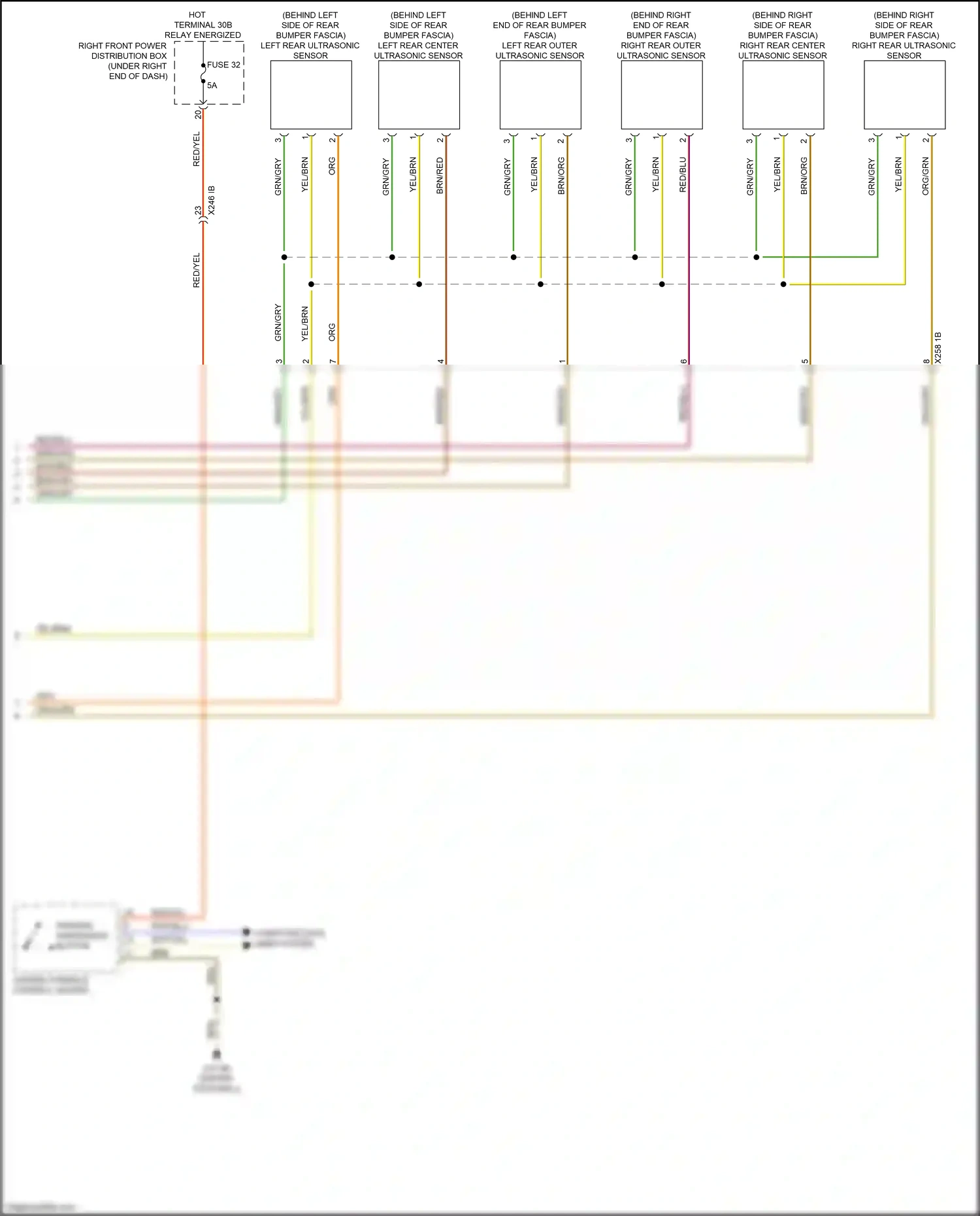 BMW X6 M F96 (2019-2023) computer data lines system wiring diagram  (79 of 91)