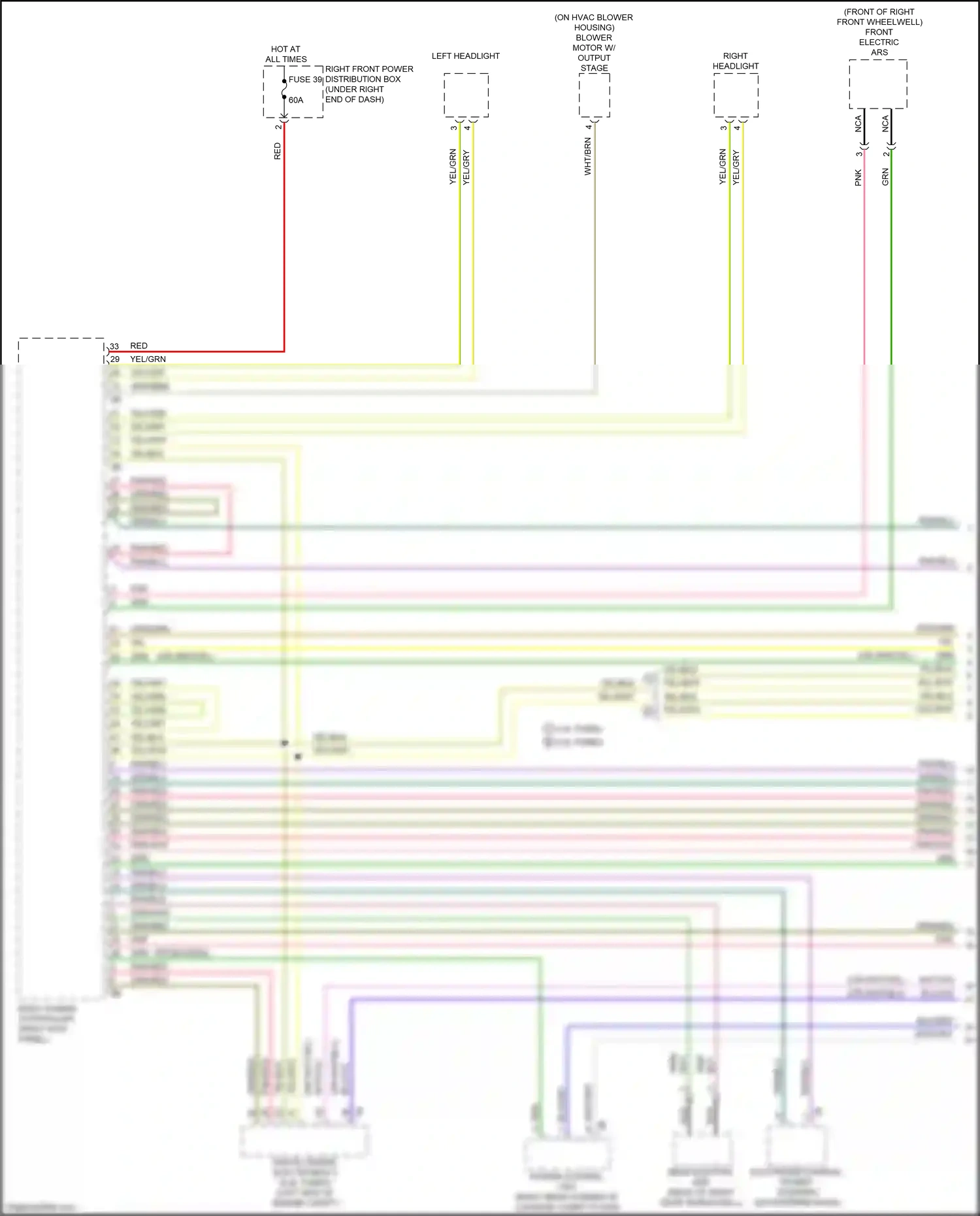 BMW X6 M F96 (2019-2023) digital engine electronics 2 wiring diagram  (2 of 2)