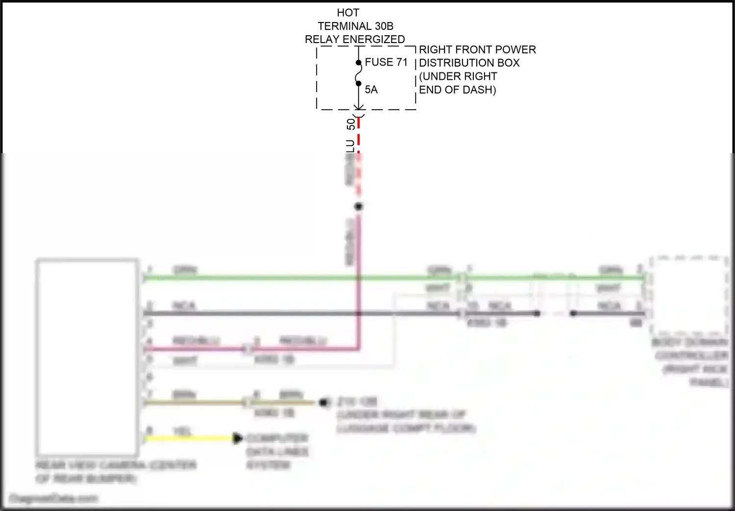 BMW X6 M F96 (2019-2023) nca wiring diagram  (60 of 78)