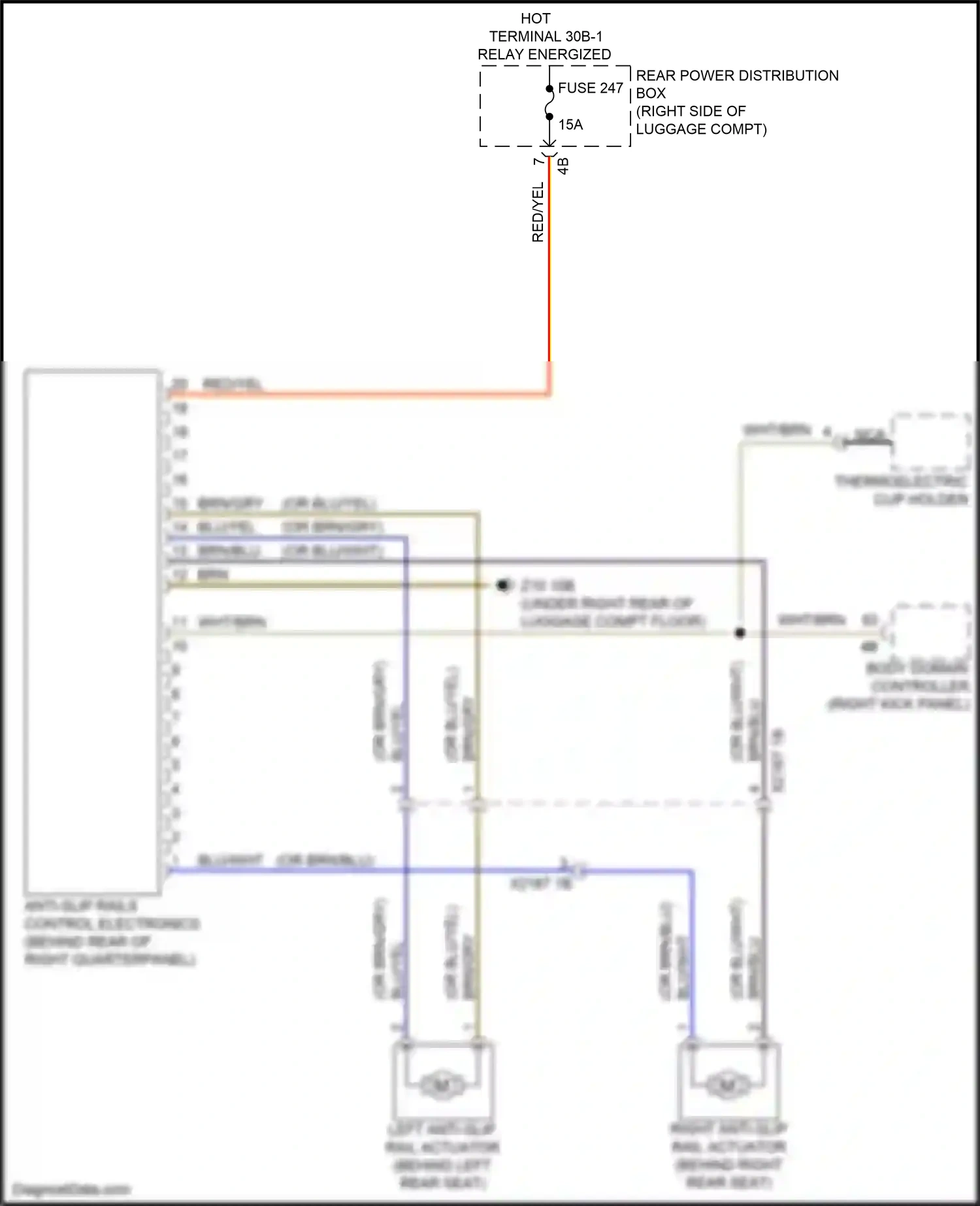 BMW X6 M F96 (2019-2023) nca wiring diagram  (31 of 78)