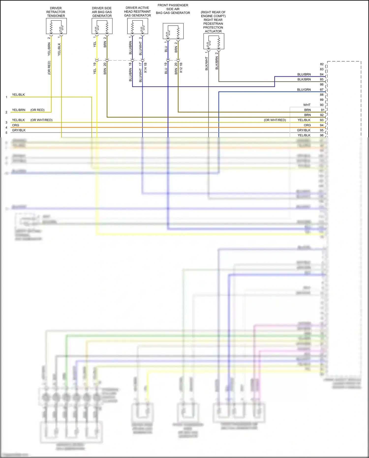 BMW X6 M F96 (2019-2023) org/ wiring diagram  (10 of 37)