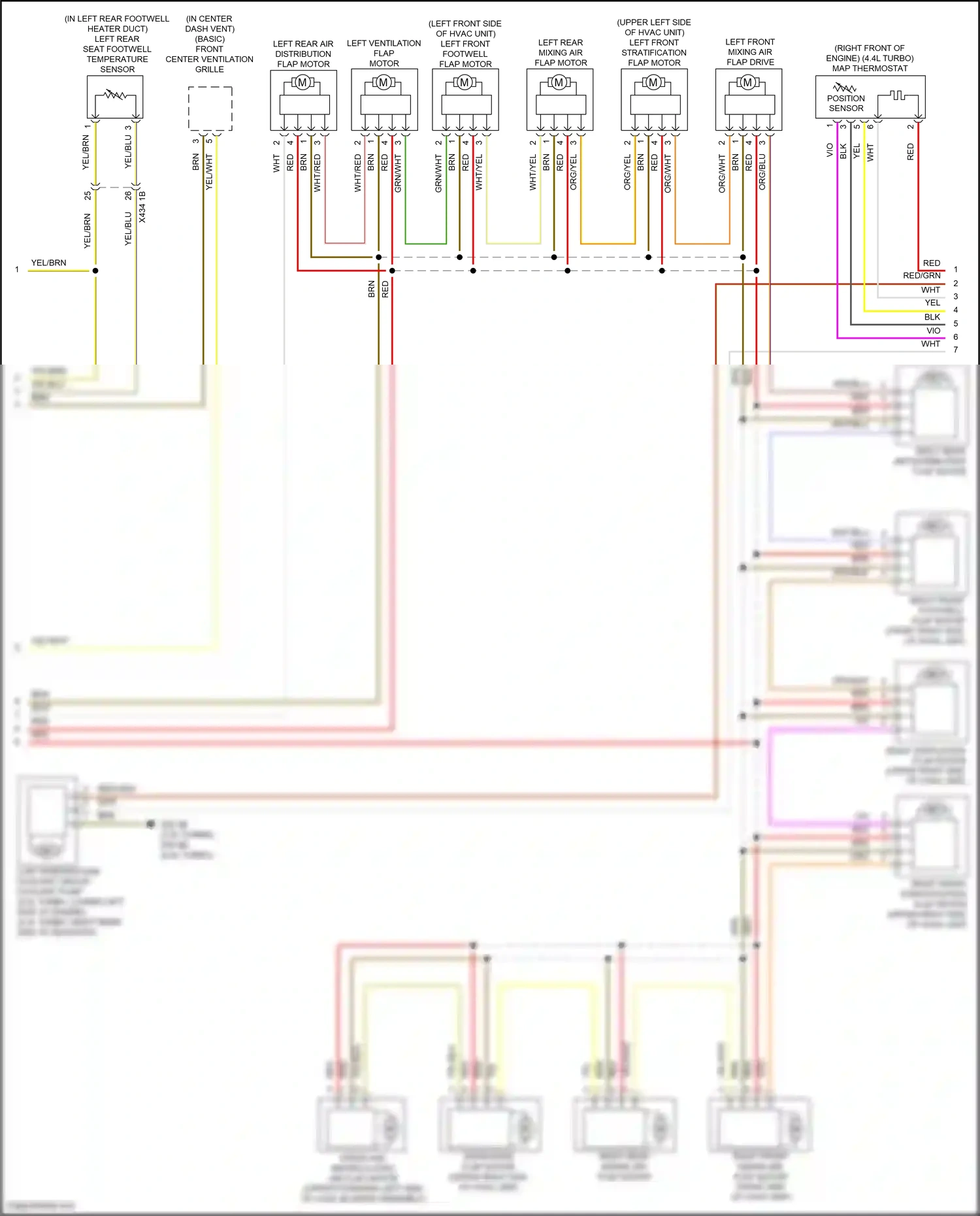 BMW X6 M F96 (2019-2023) org/blu wiring diagram  (1 of 1)