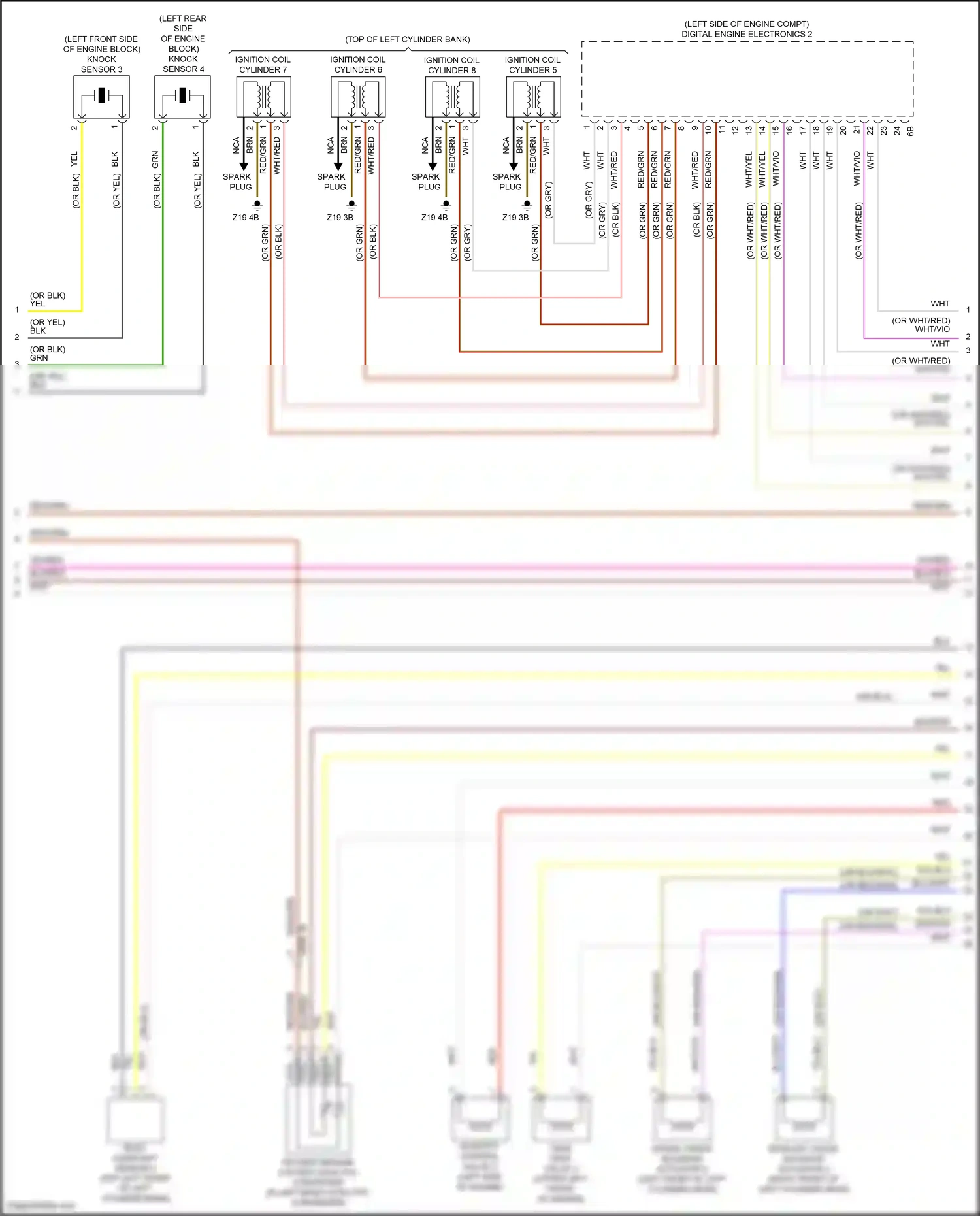 BMW X6 M F96 (2019-2023) quantity control valve 2 wiring diagram  (1 of 1)