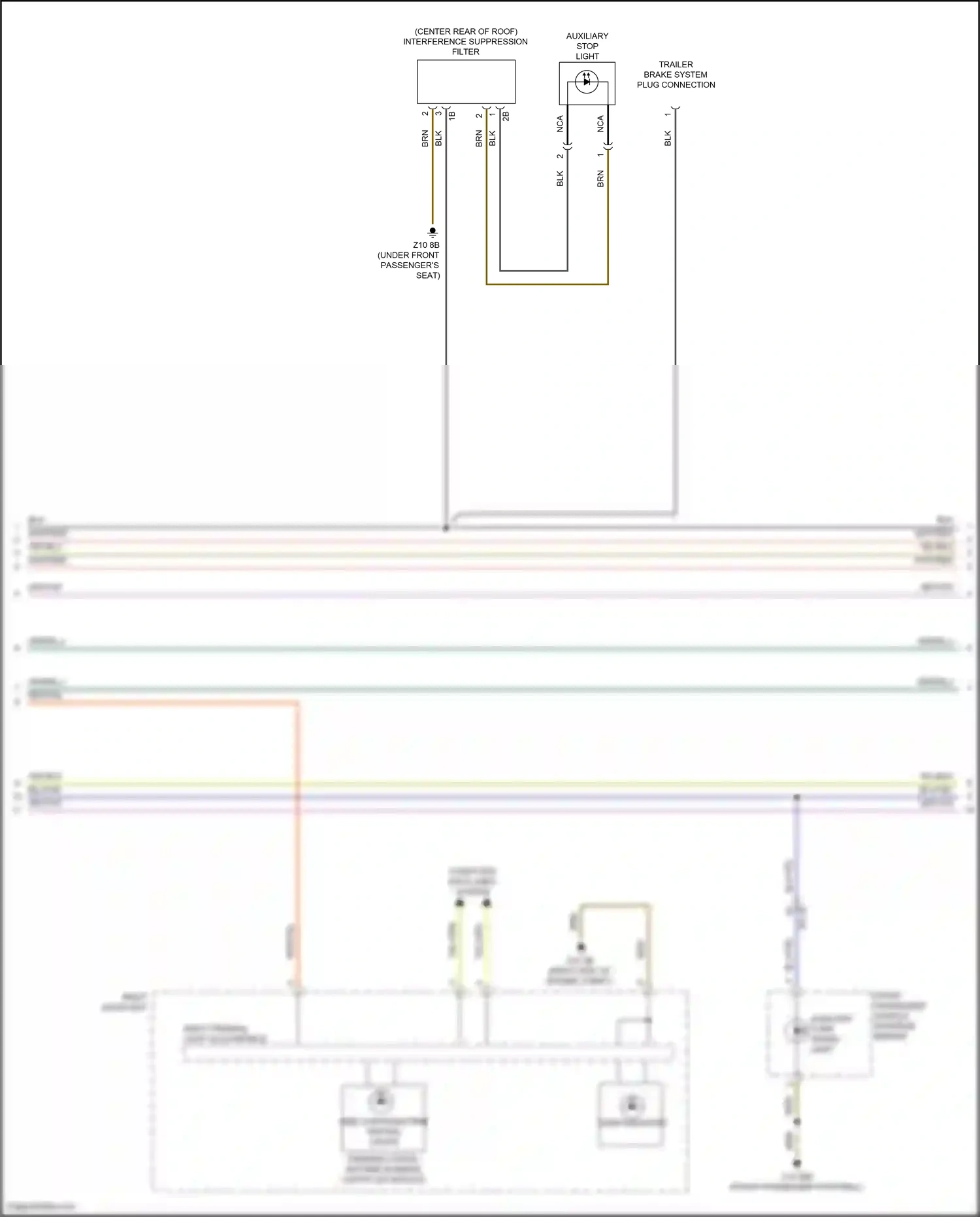 BMW X6 M F96 (2019-2023) right headlight wiring diagram  (1 of 4)