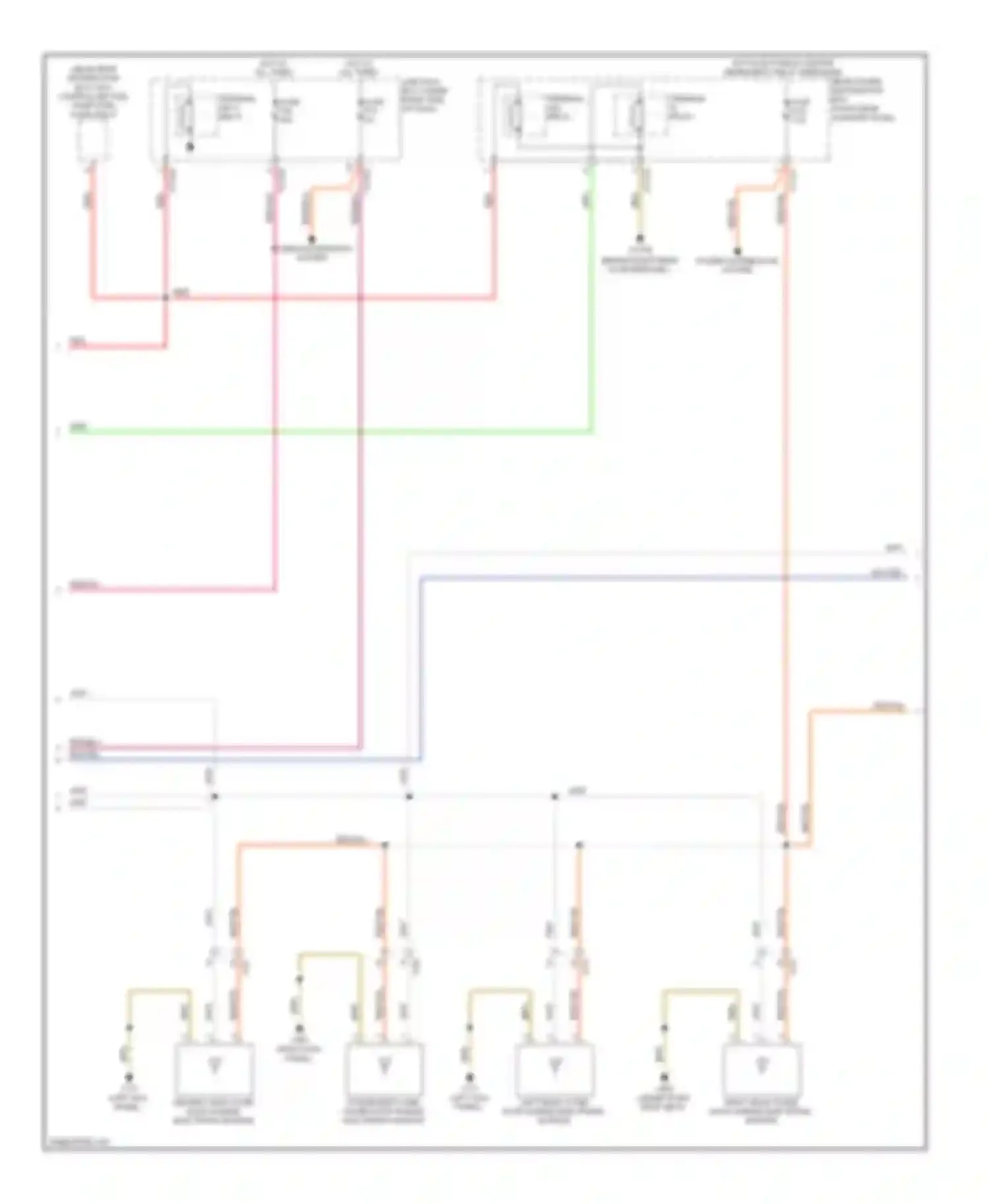 X6 BMW E71 facelift (2012-2014): Access/start circuit (2 of 3)