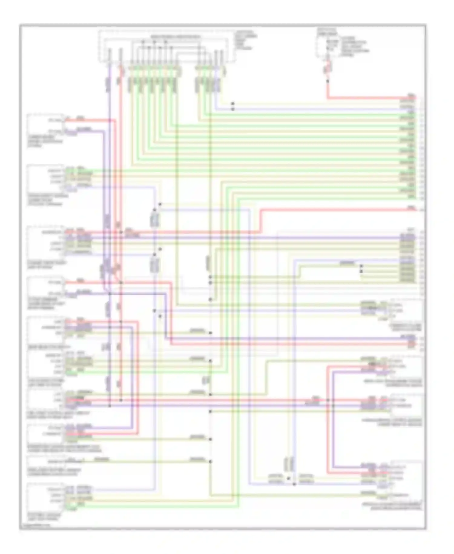 X6 BMW E71 facelift (2012-2014): Computer data lines circuit (1 of 3)