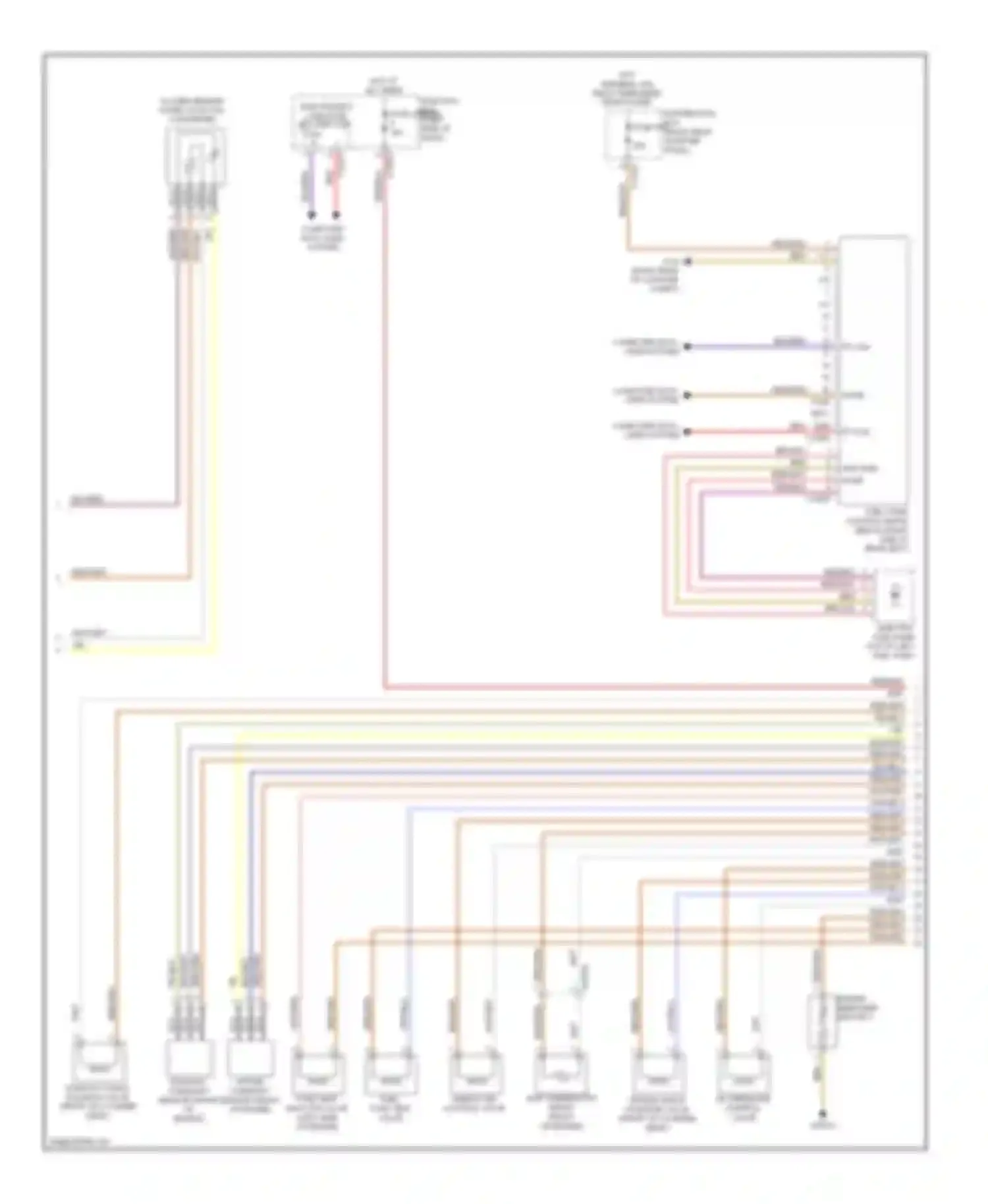 X6 BMW E71 facelift (2012-2014): Wiring diagram engine performance 3.0l turbo (2 of 5)