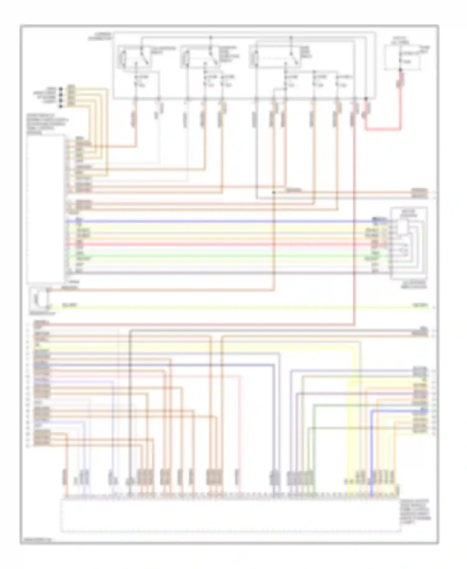 X6 BMW E71 facelift (2012-2014): Wiring diagram engine performance 3.0l turbo (3 of 5)