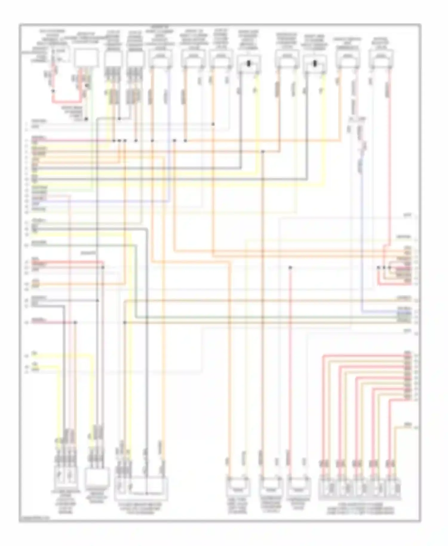X6 BMW E71 facelift (2012-2014): Wiring diagram engine performance 4.4l twin turbo (2 of 5)