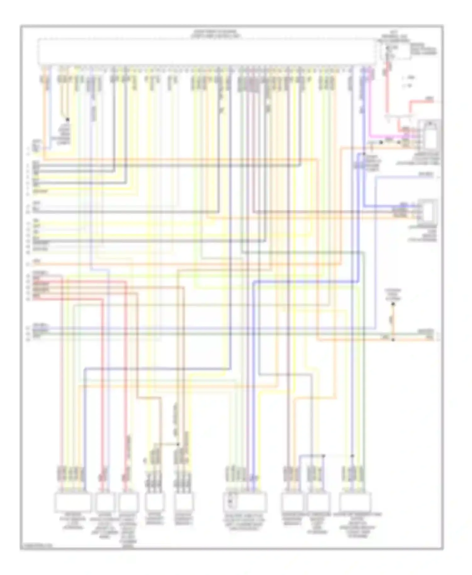 X6 BMW E71 facelift (2012-2014): Wiring diagram engine performance 4.4l twin turbo (4 of 5)
