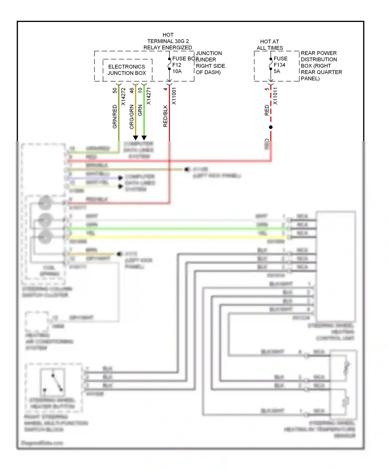 Wiring diagram blk for BMW X6 E71 facelift (2012-2014) (52 of 83)